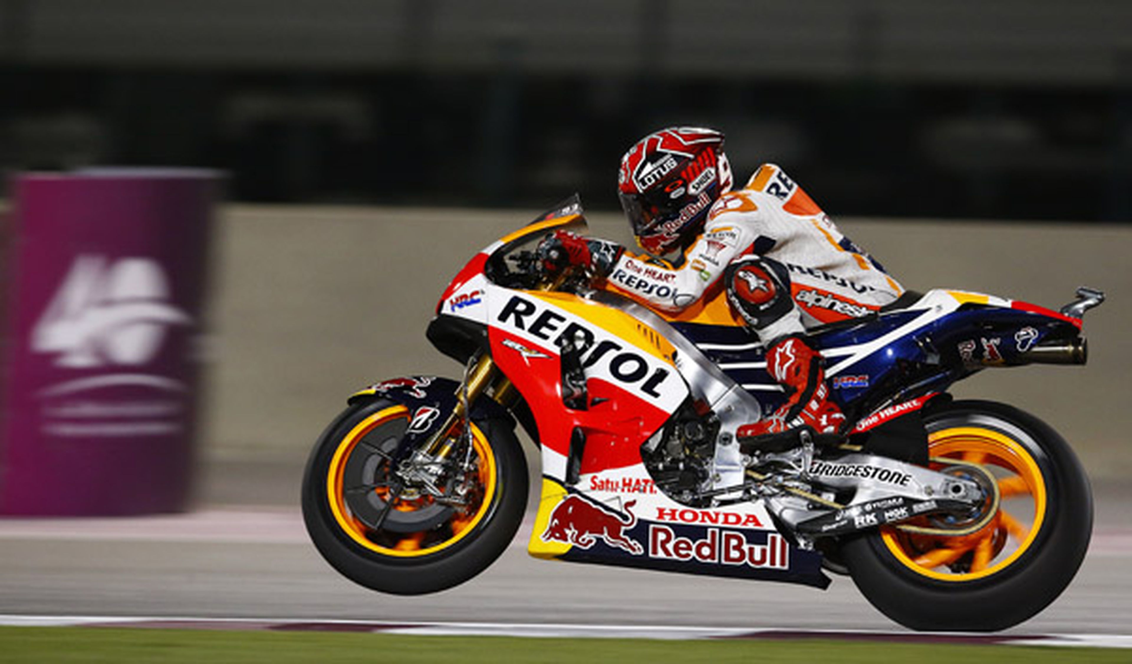 Libres 2 MotoGP GP de Qatar 2015: nadie puede con Márquez