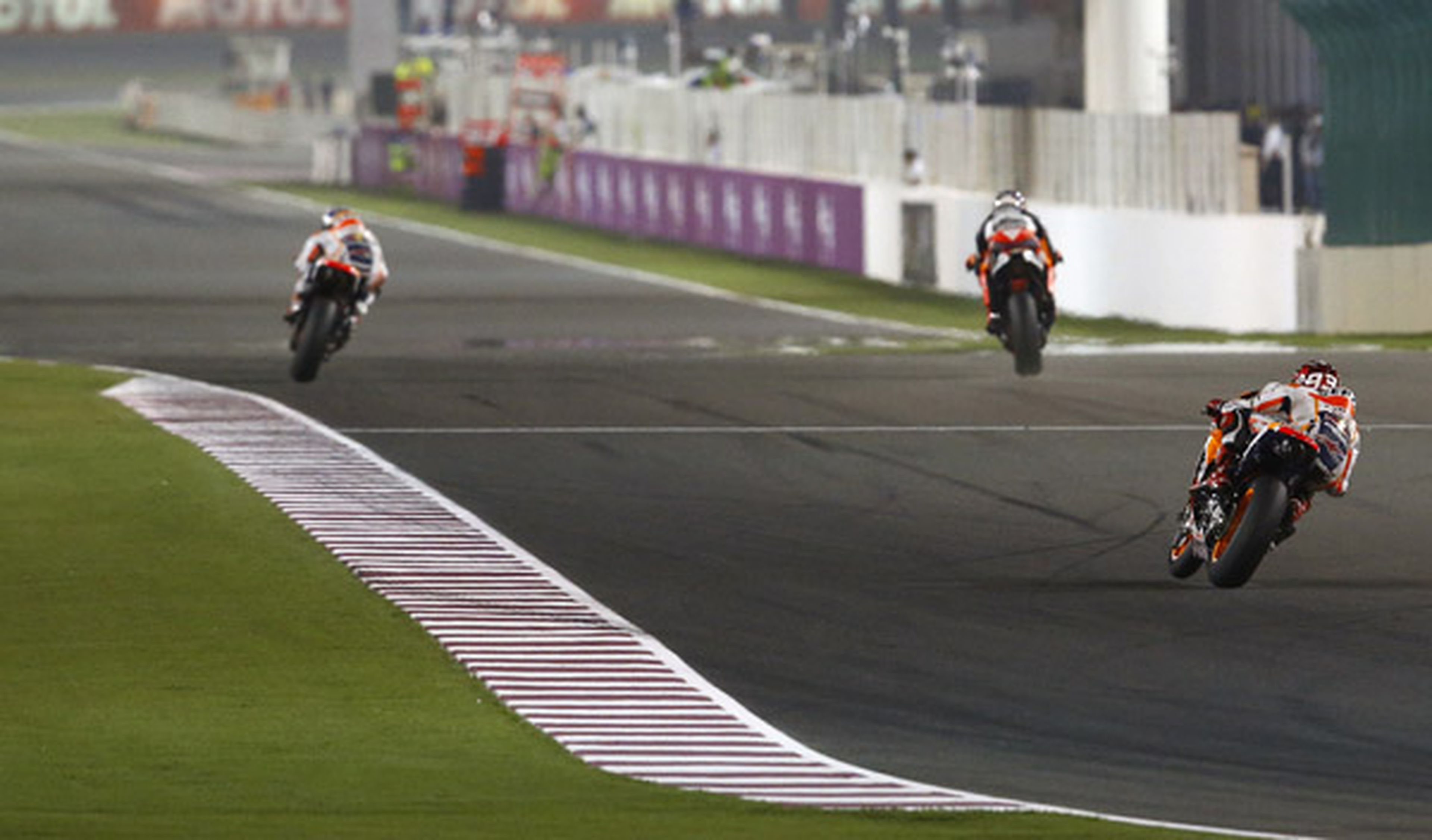 Libres 3 MotoGP GP de Qatar 2015: todos en un mismo saco