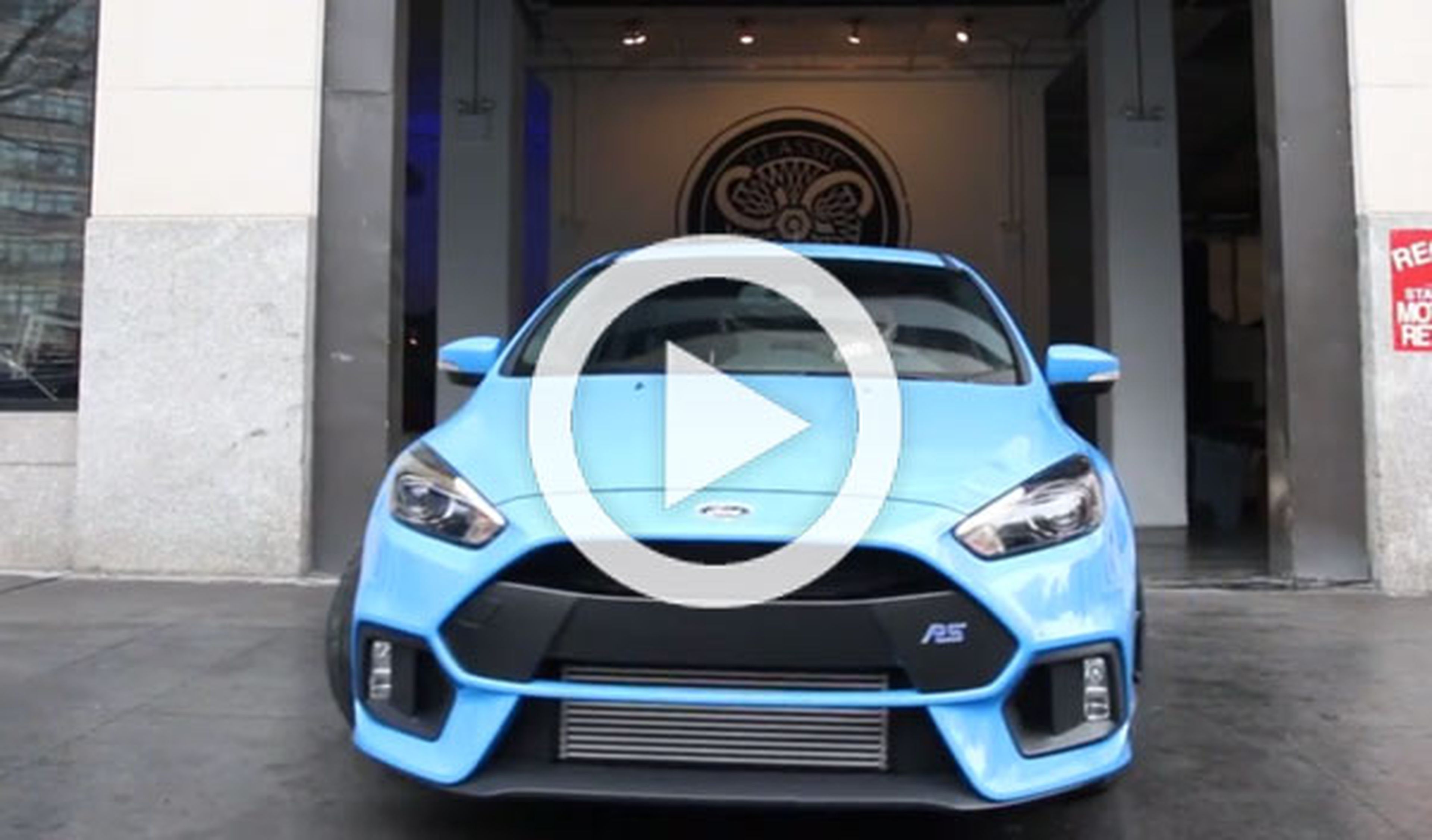 Vídeo: ¡Así suena el Ford Focus RS 2015!
