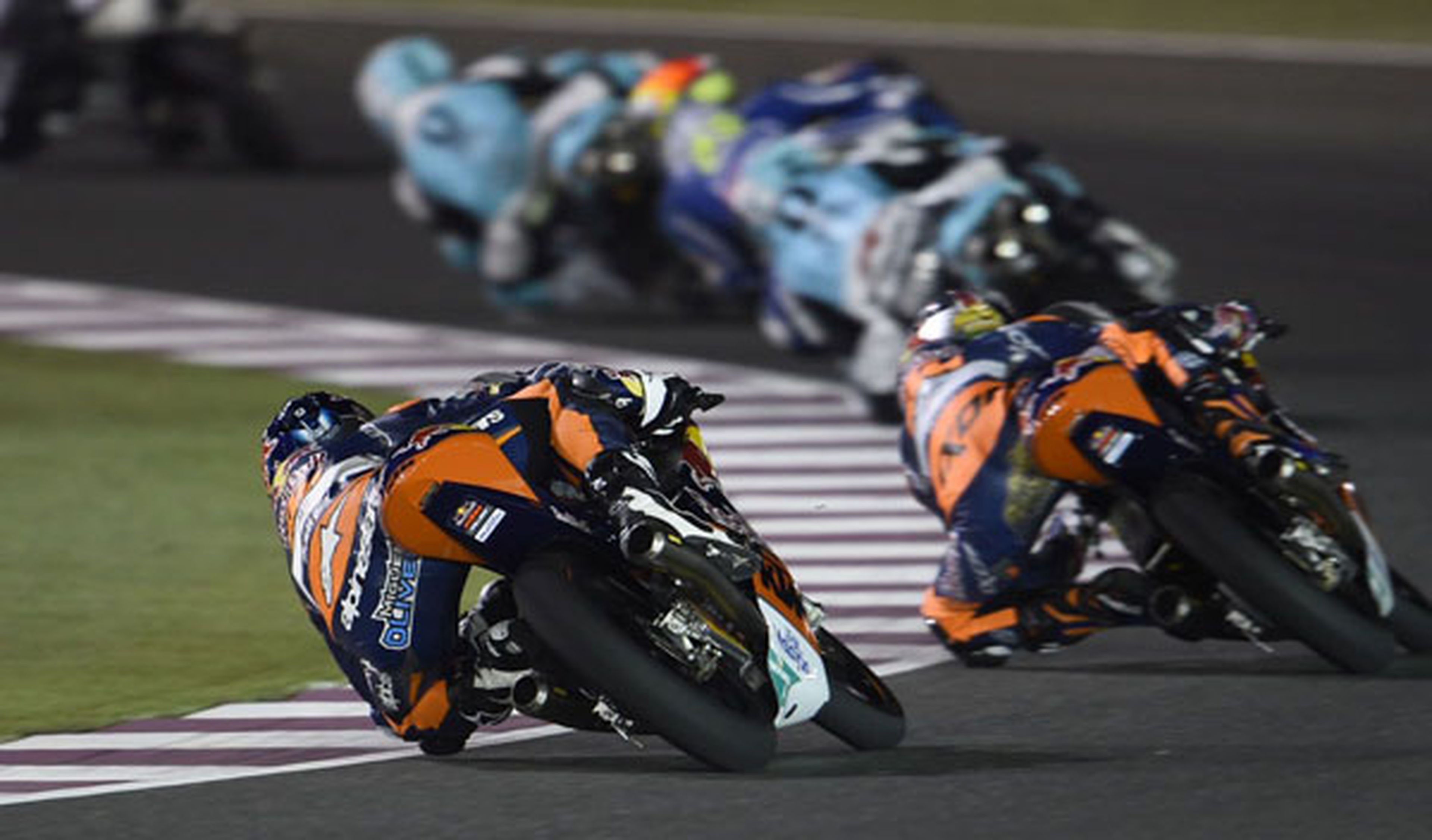 Parilla de salida Moto3 GP de Qatar 2015