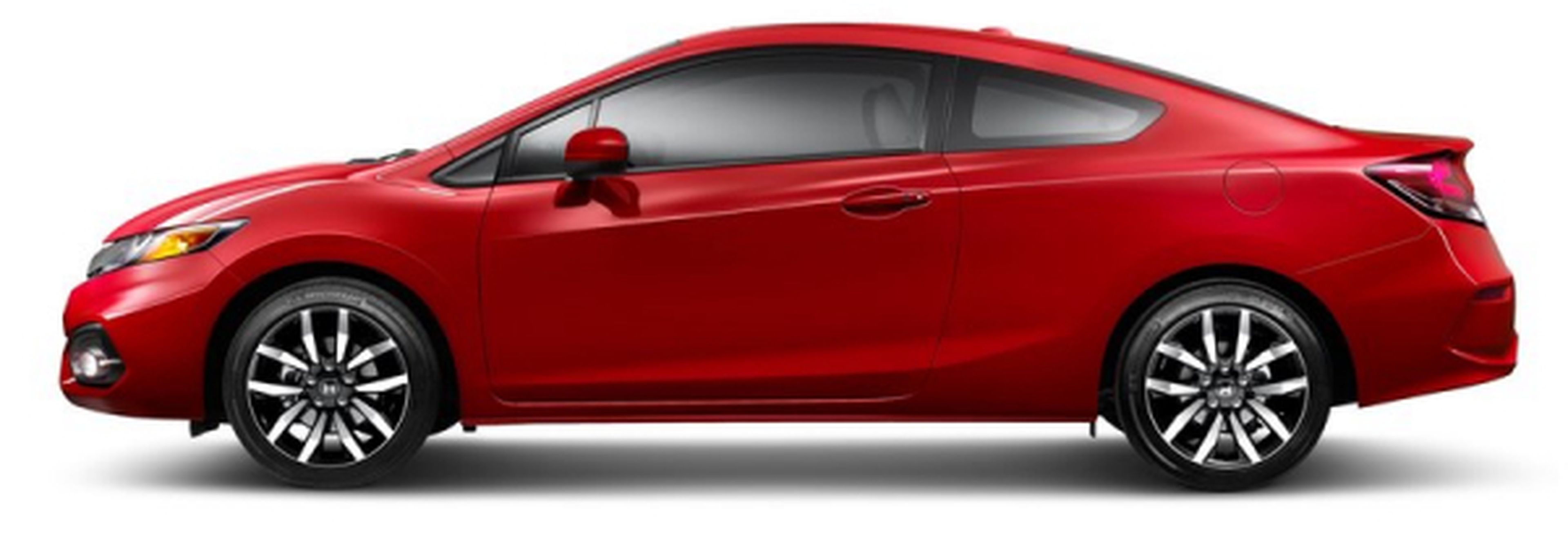 Honda Civic Coupe 2016: cazado por primera vez