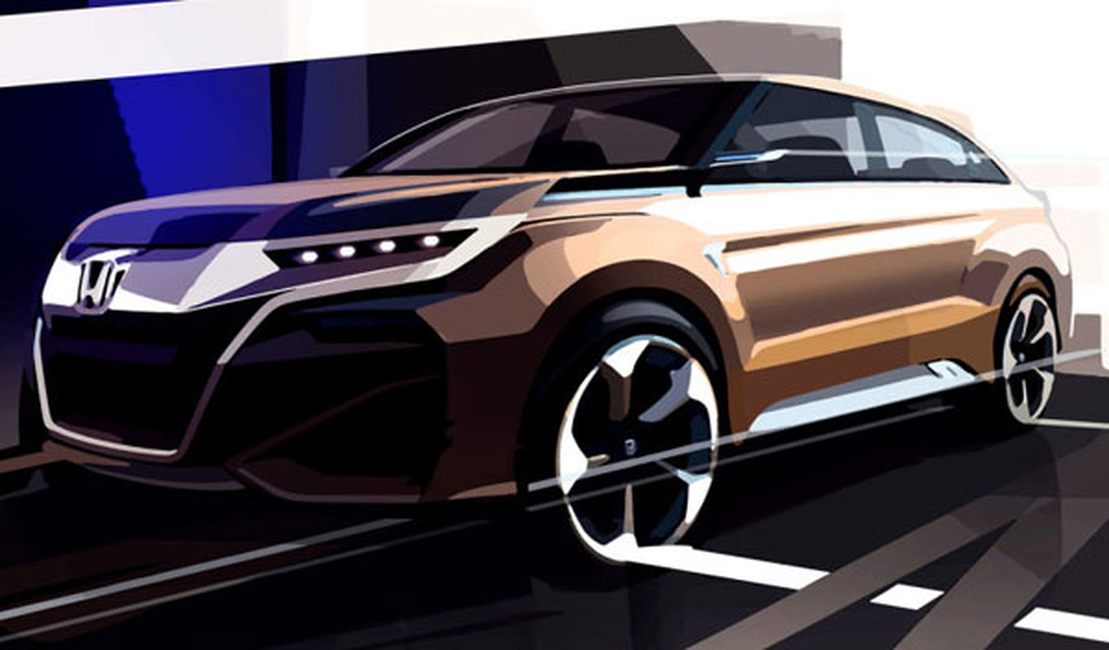 'Teaser' de un concept crossover de Honda para Shanghái