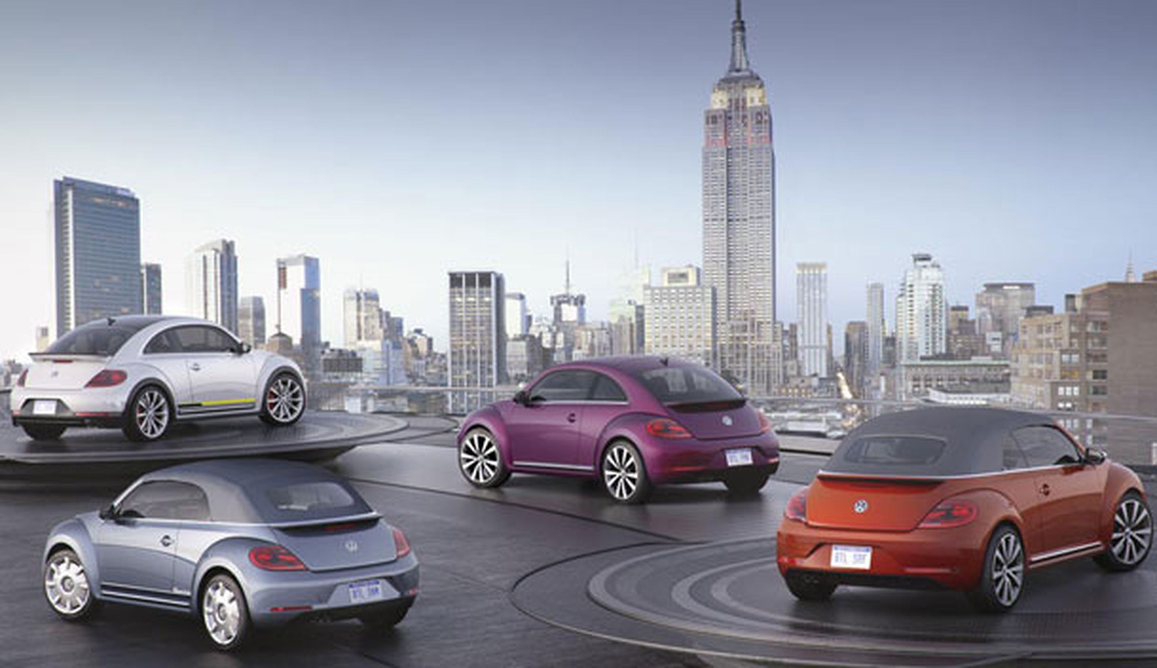 Volkswagen lanza cuatro Beetle distintos en Nueva York