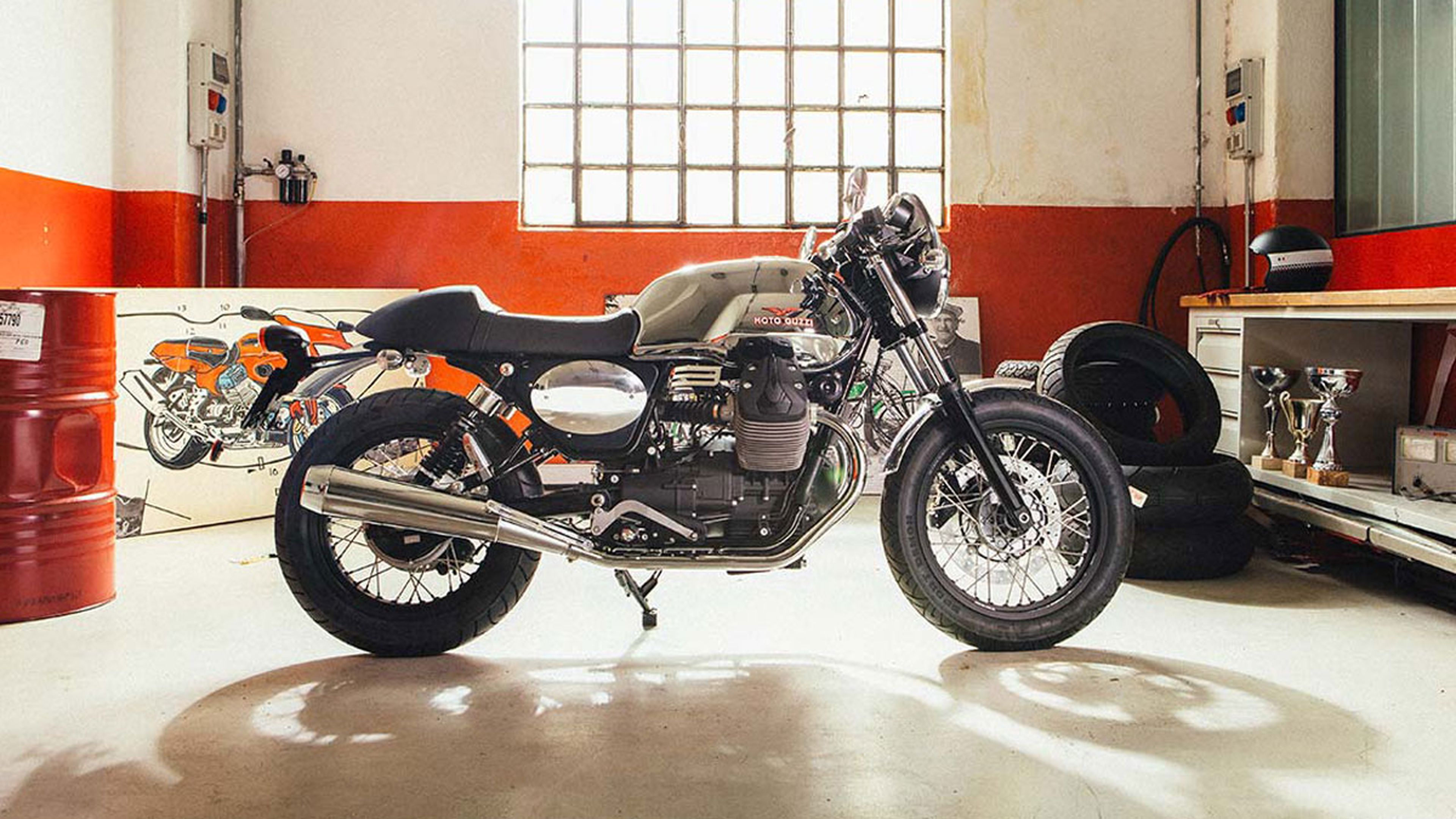 Moto Guzzi V7 y la personalización Garage Moto Guzzi