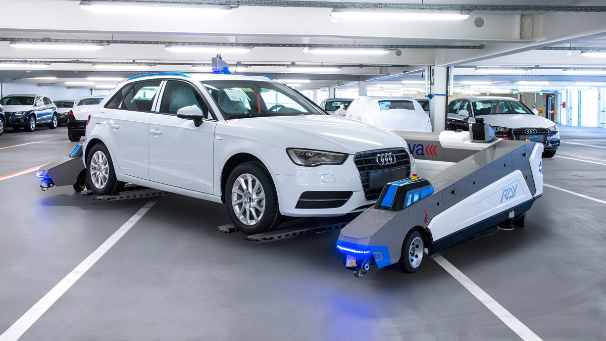 Ray El Robot Que Conduce Coches En La Fabrica De Audi Tecnologia Autobild Es