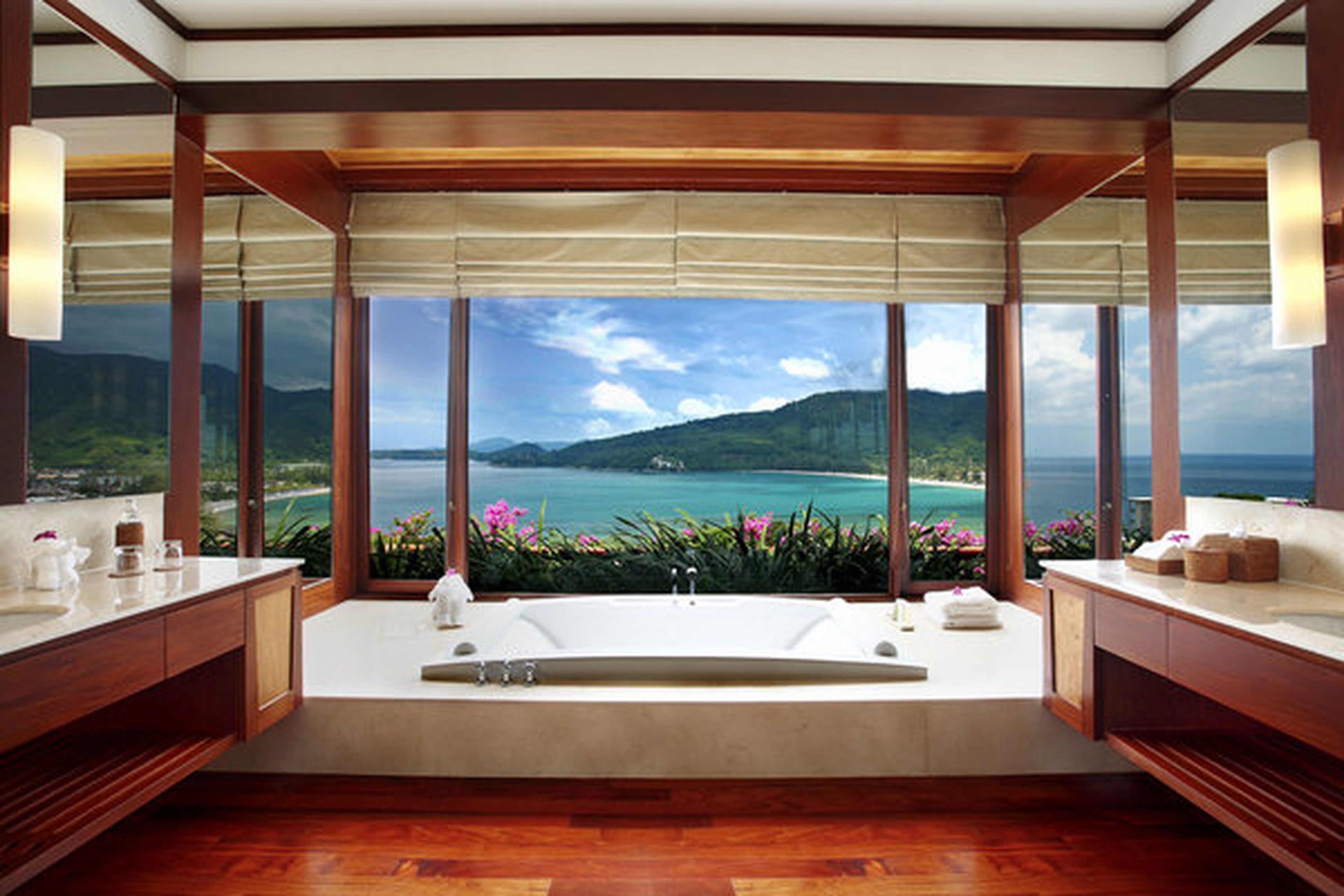 Los cinco baños de hotel con las vistas más espectaculares