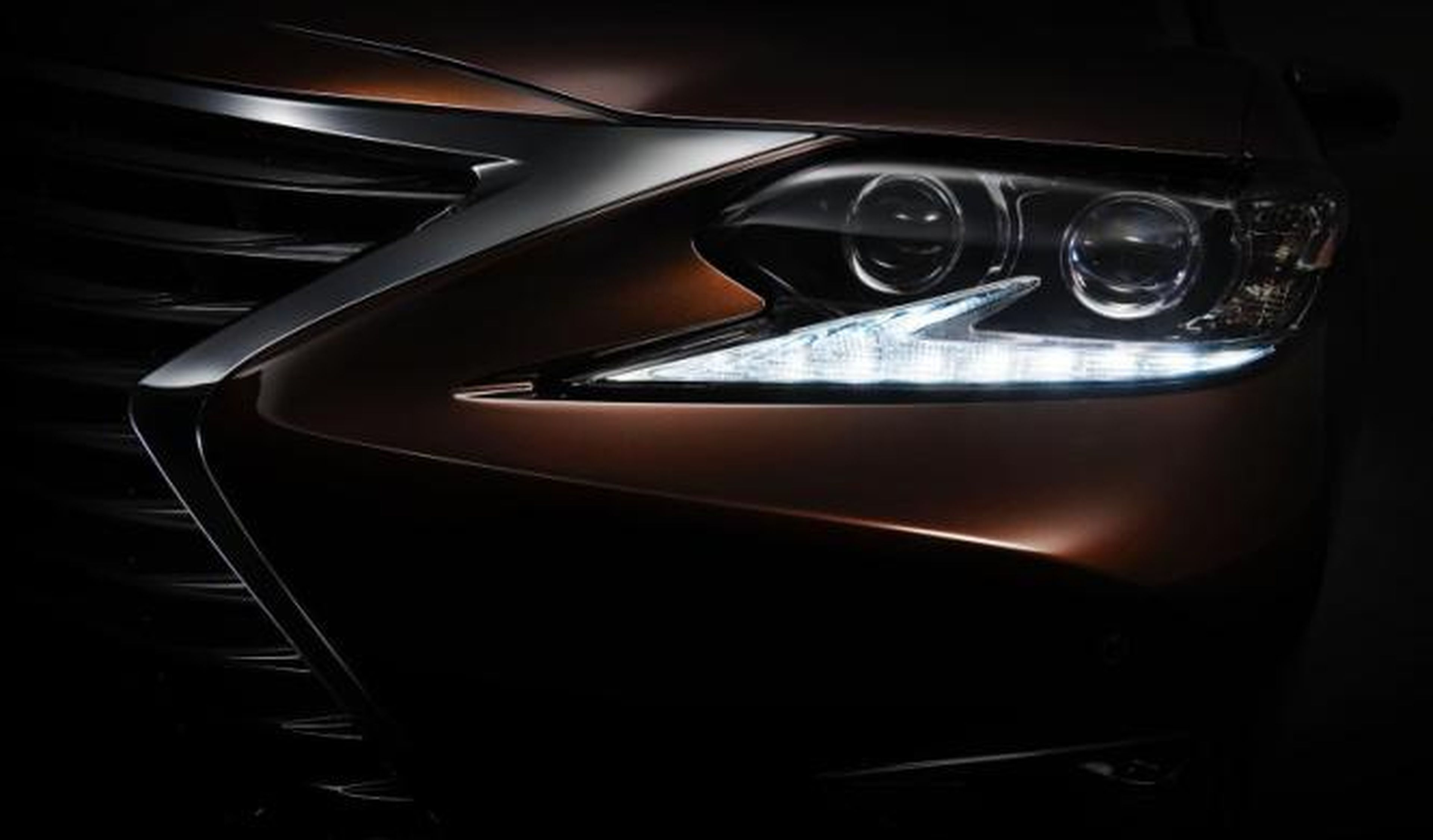 Primera imagen del Lexus ES 2016, para el Salón de Shanghái