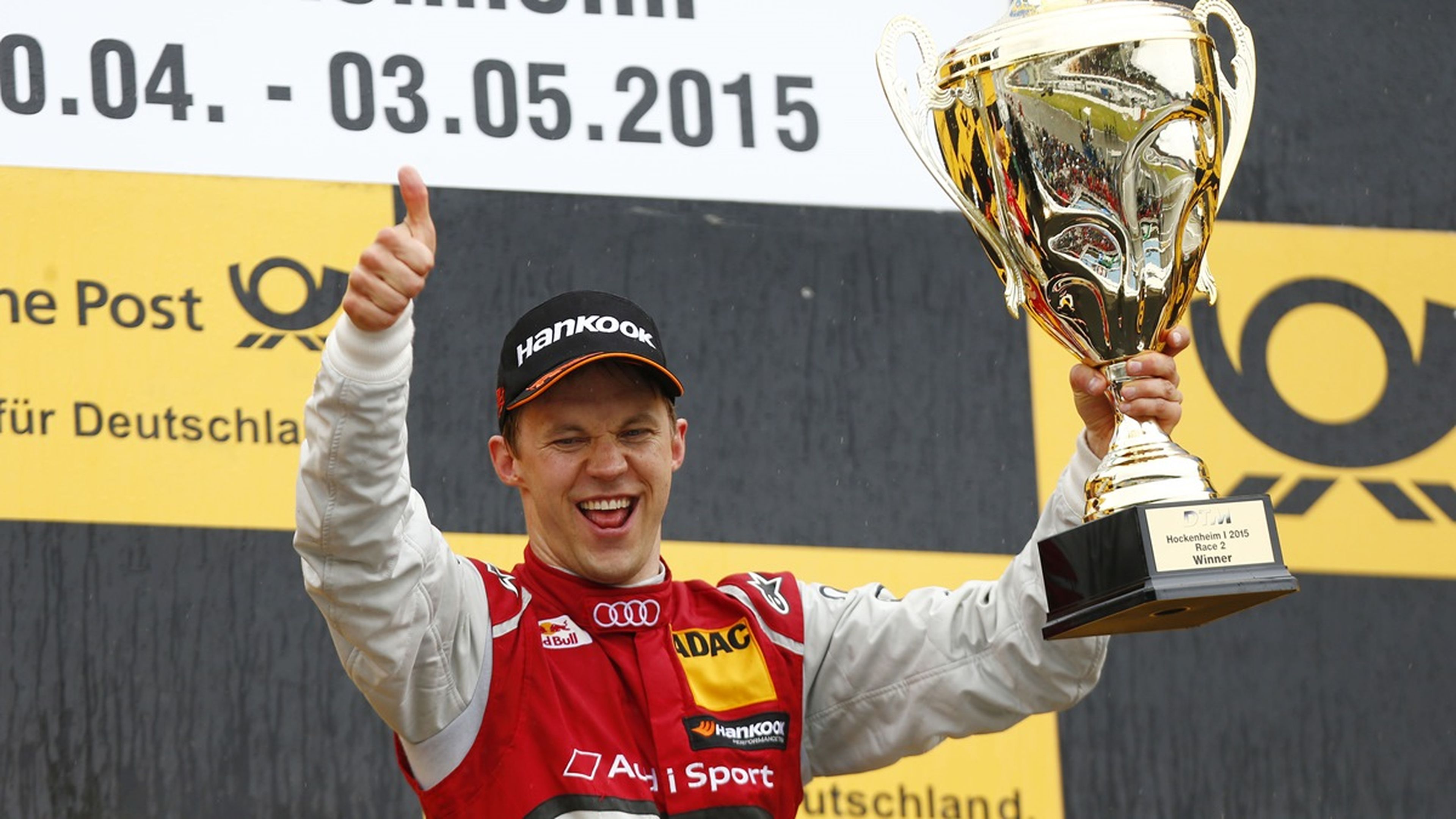 DTM 2015, Carrera 2 Hockenheim: victoria de Ekstrom