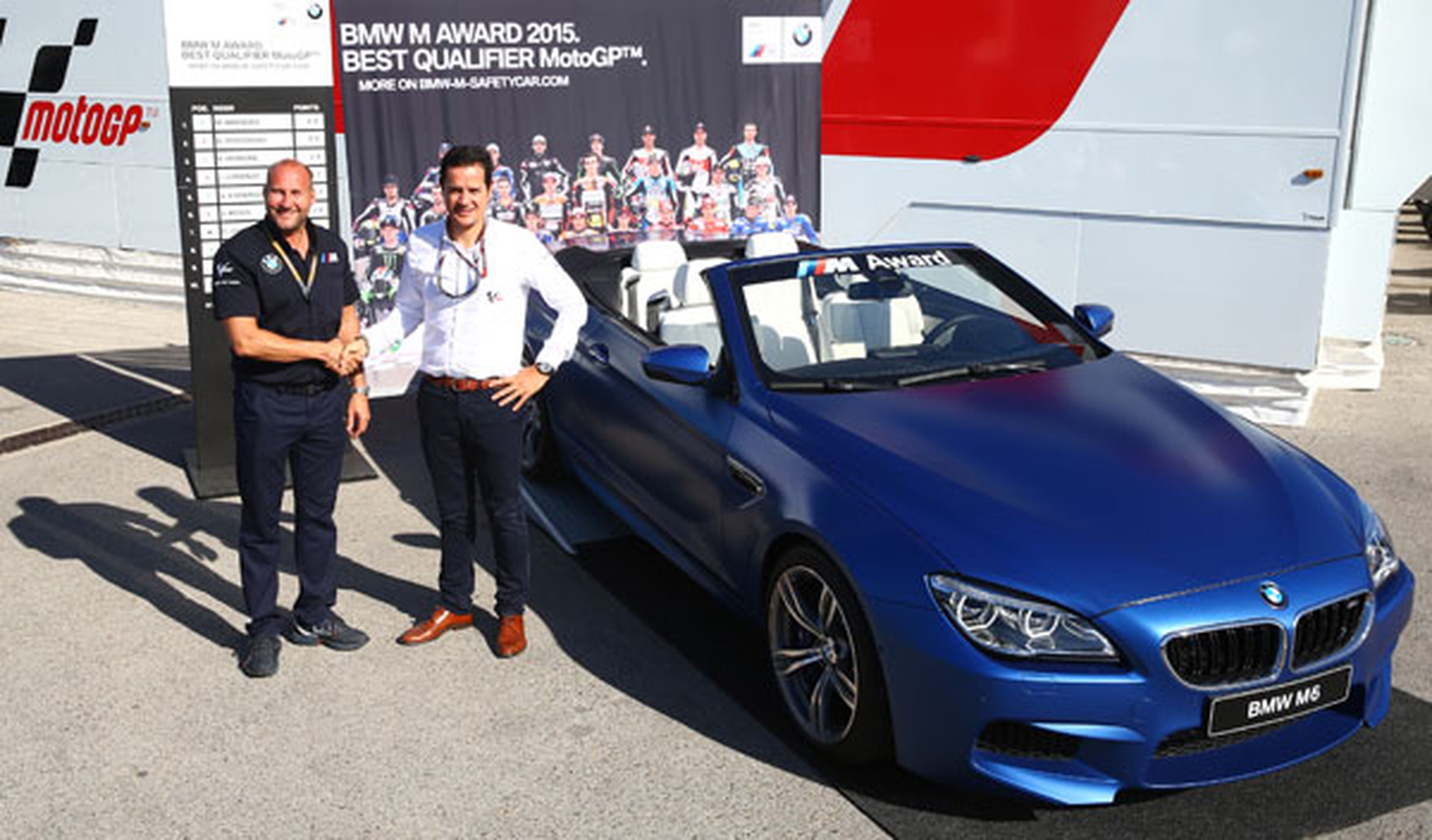 ¿Qué piloto de MotoGP se llevará este BMW M6 Cabrio?
