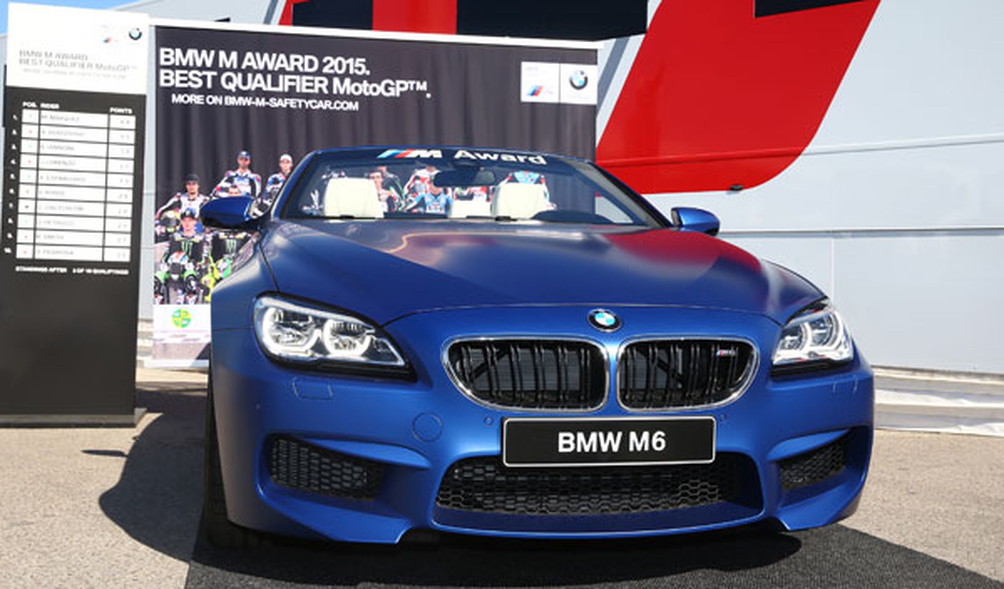 ¿Qué piloto de MotoGP se llevará este BMW M6 Cabrio?