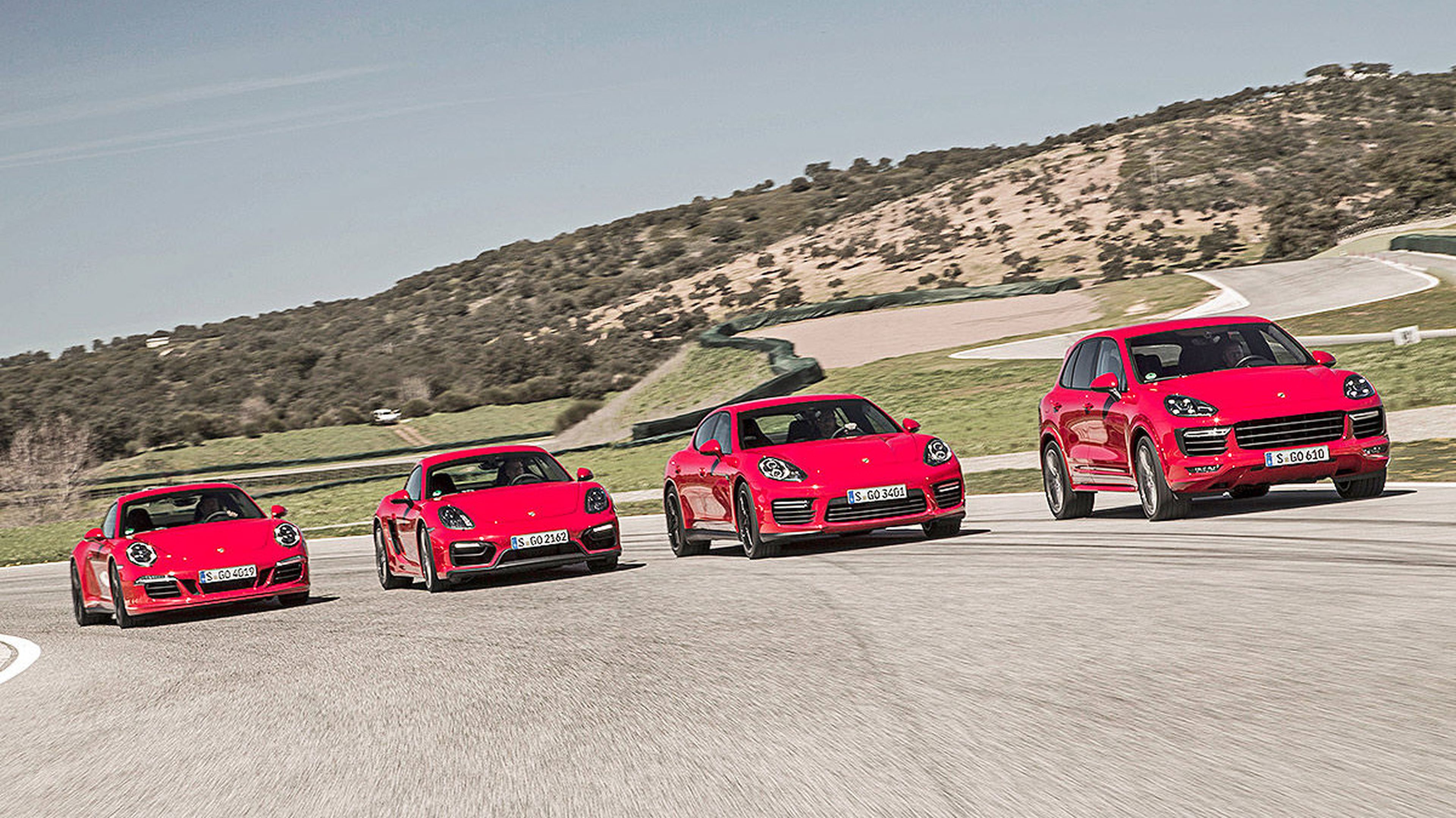 Comparativa GTS: 4 Porsche para soñar