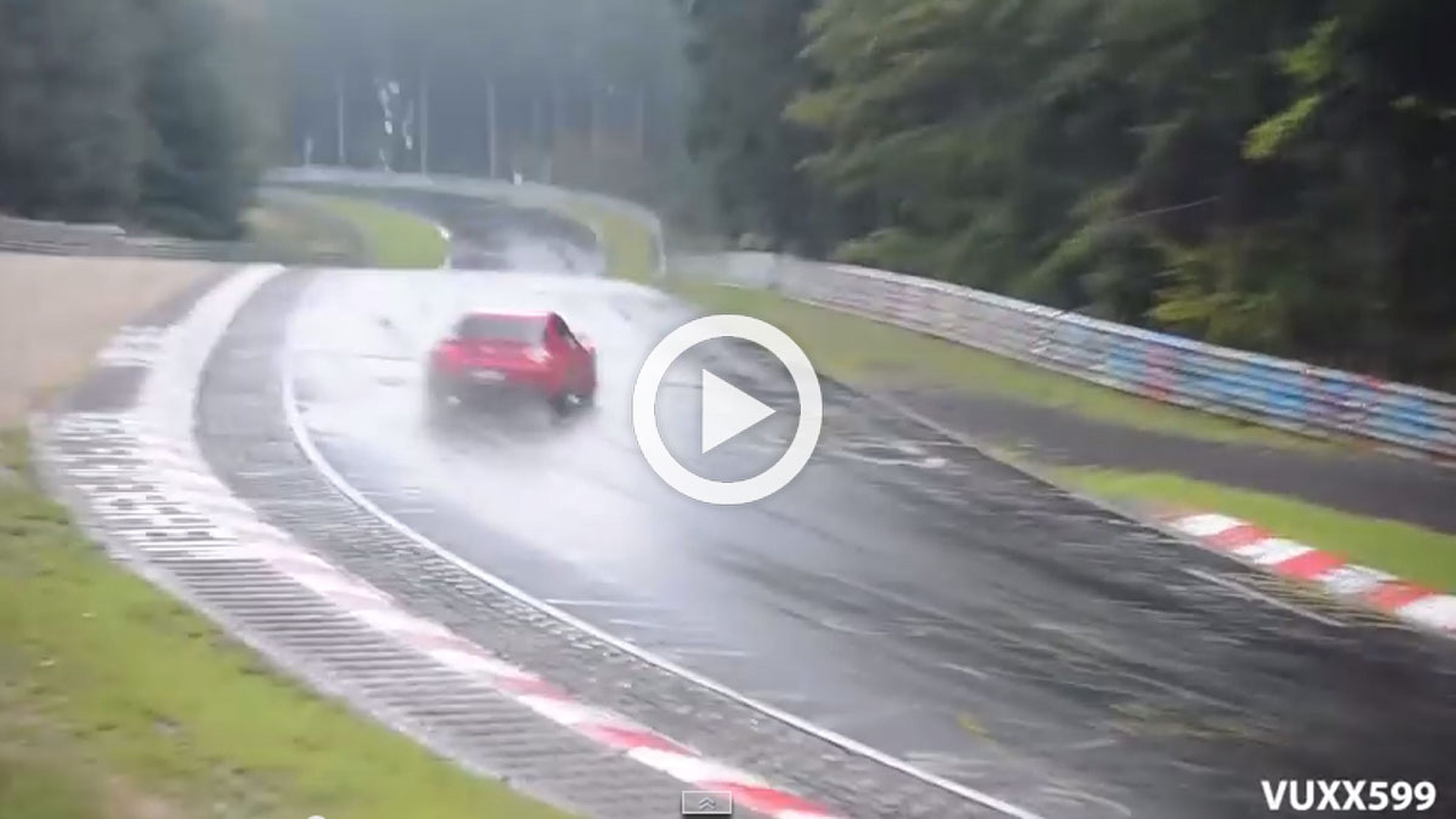 ¿Victoria o fracaso? Mazda RX-8 casi la lía en Nürburgring
