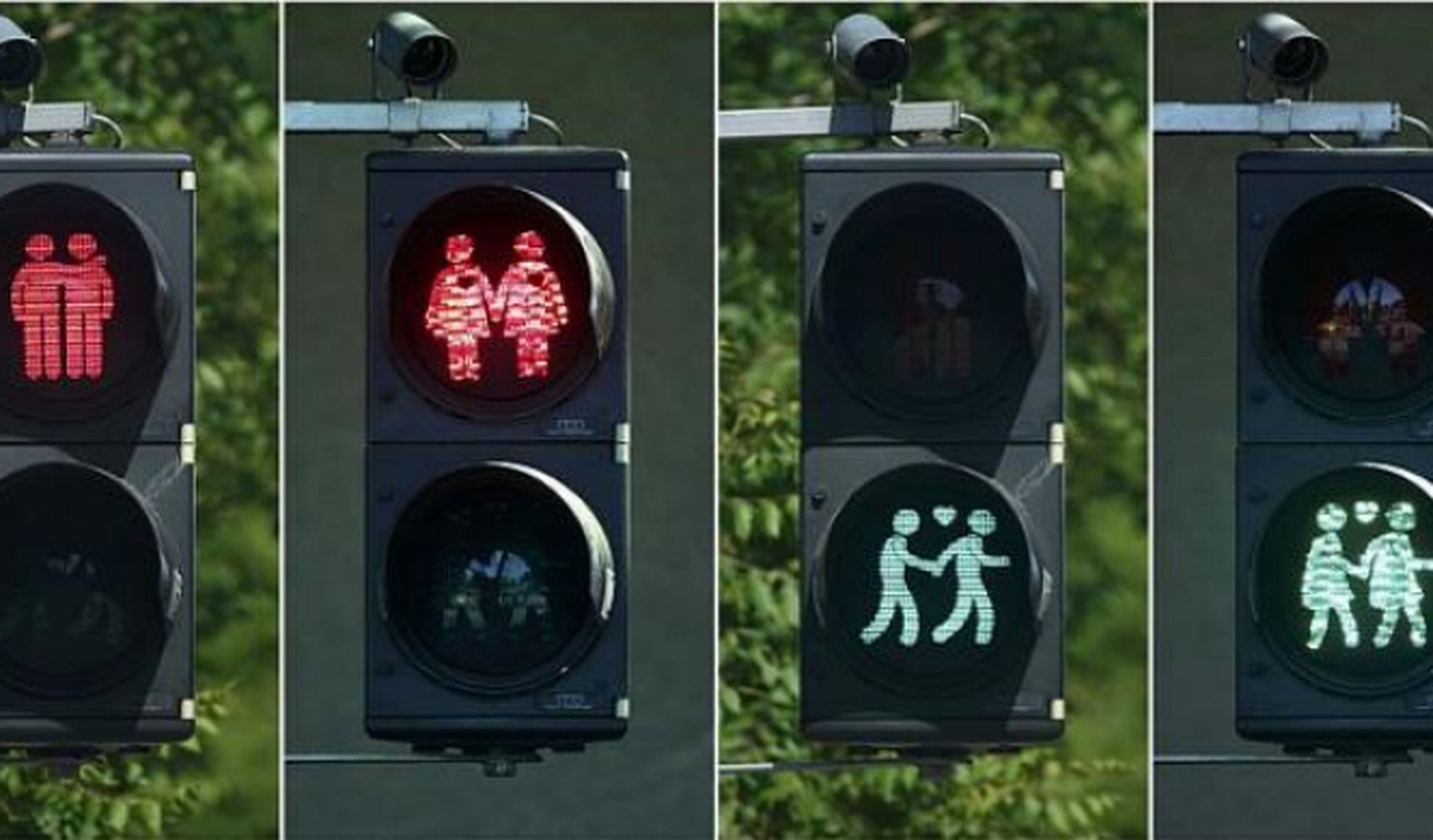 Los nuevos semáforos ‘gayfriendly’ de Viena