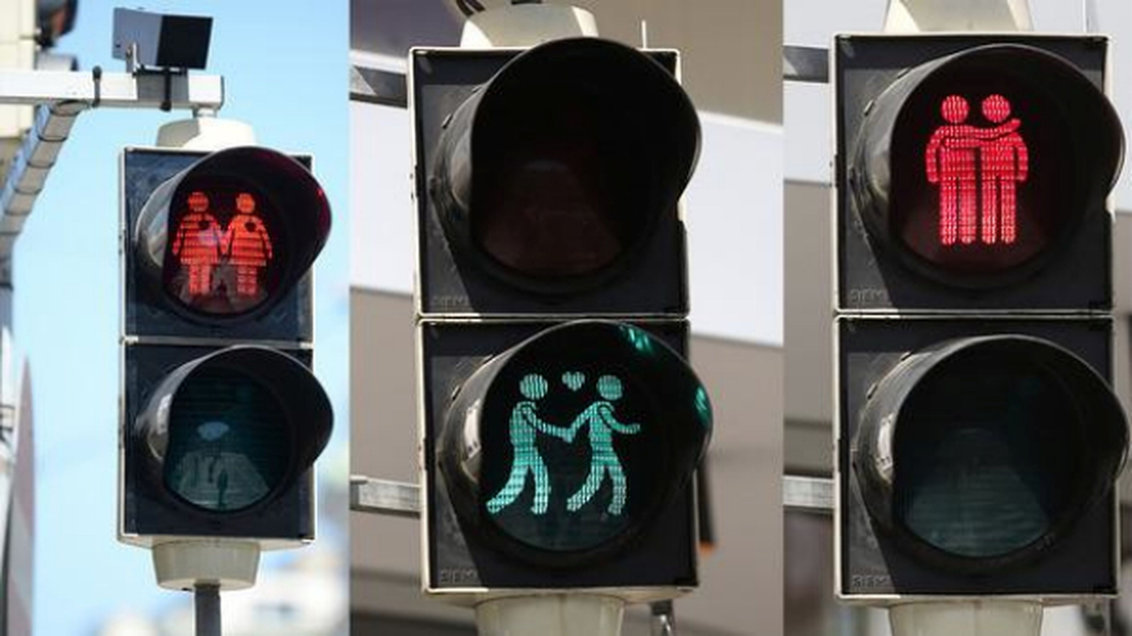 Los nuevos semáforos ‘gayfriendly’ de Viena