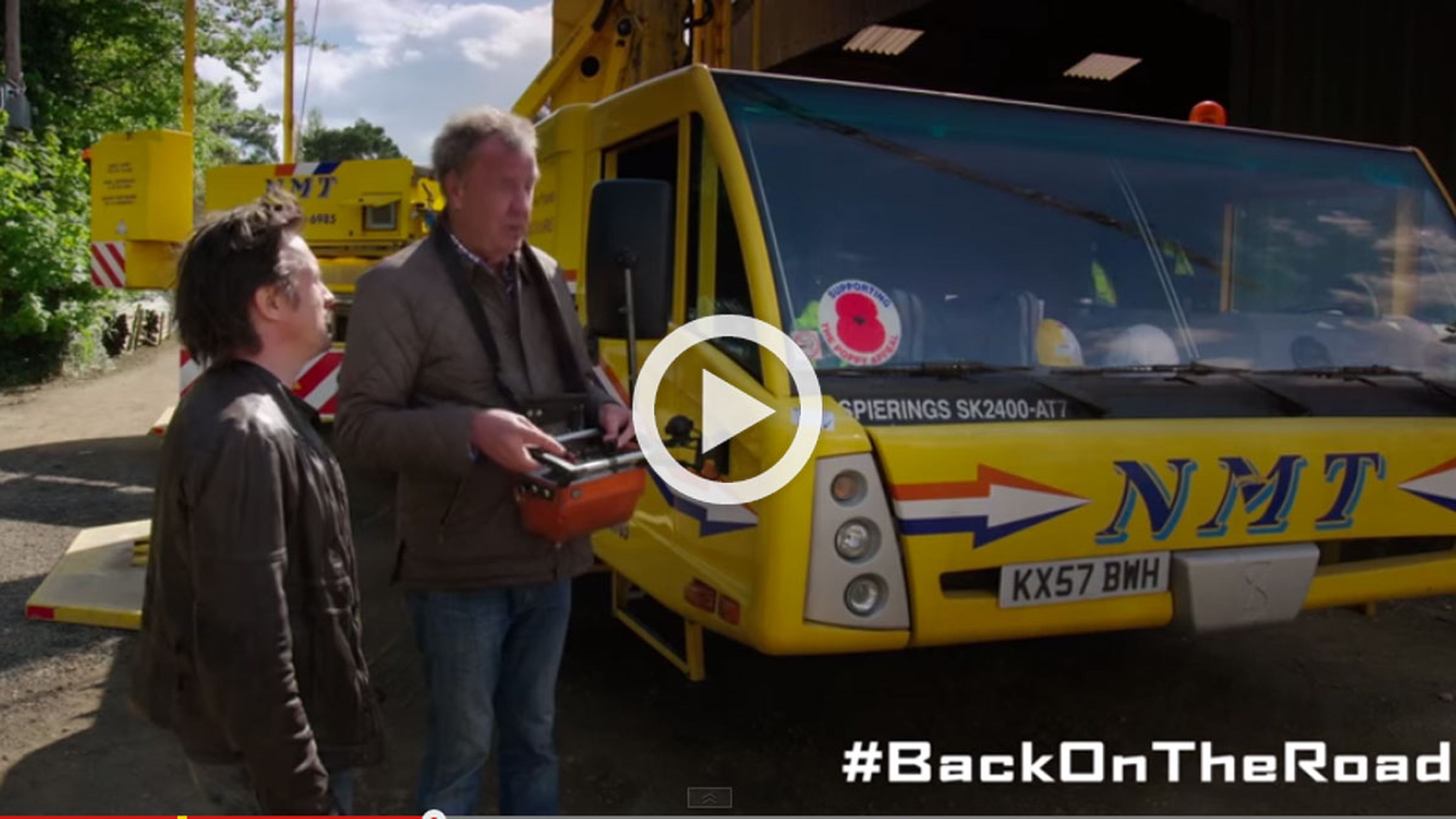 Clarkson, Hammond y May vuelven: vídeos de #BackOnTheRoad