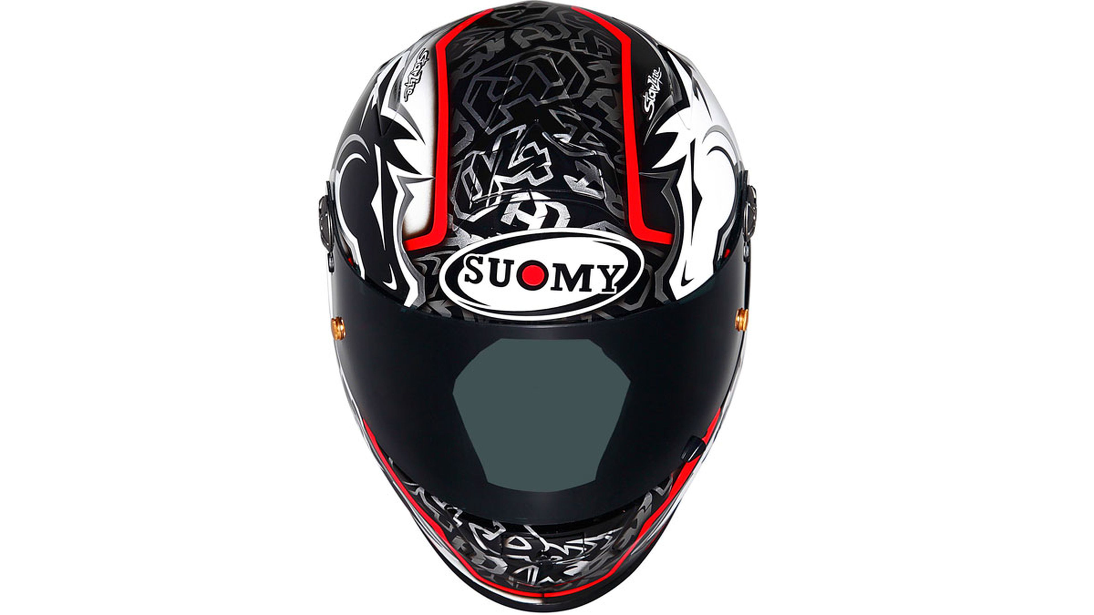 Dovizioso usa un casco muy parecido al nuevo Suomy XR Sport