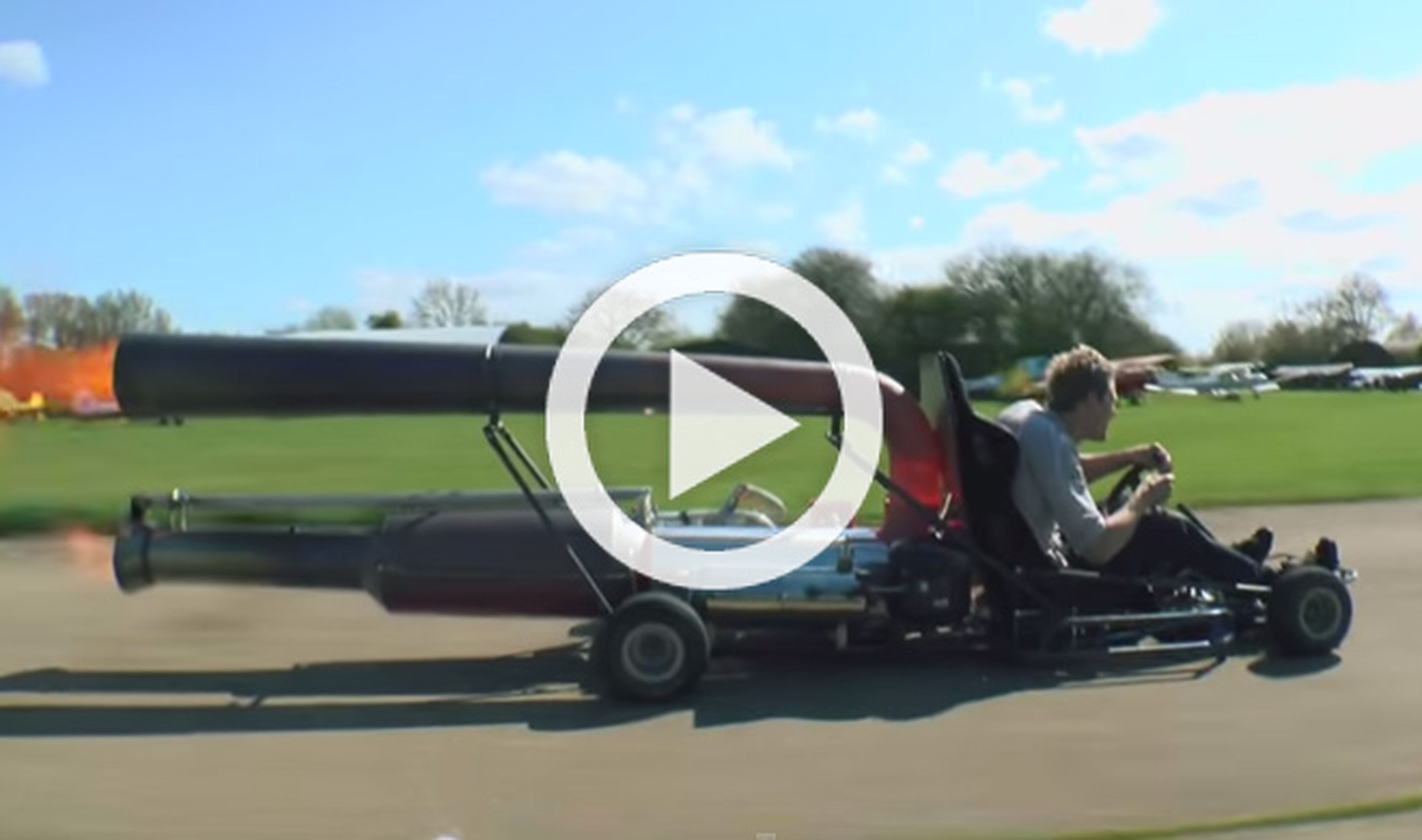Jet-Kart: puede que sea el kart más rápido del mundo