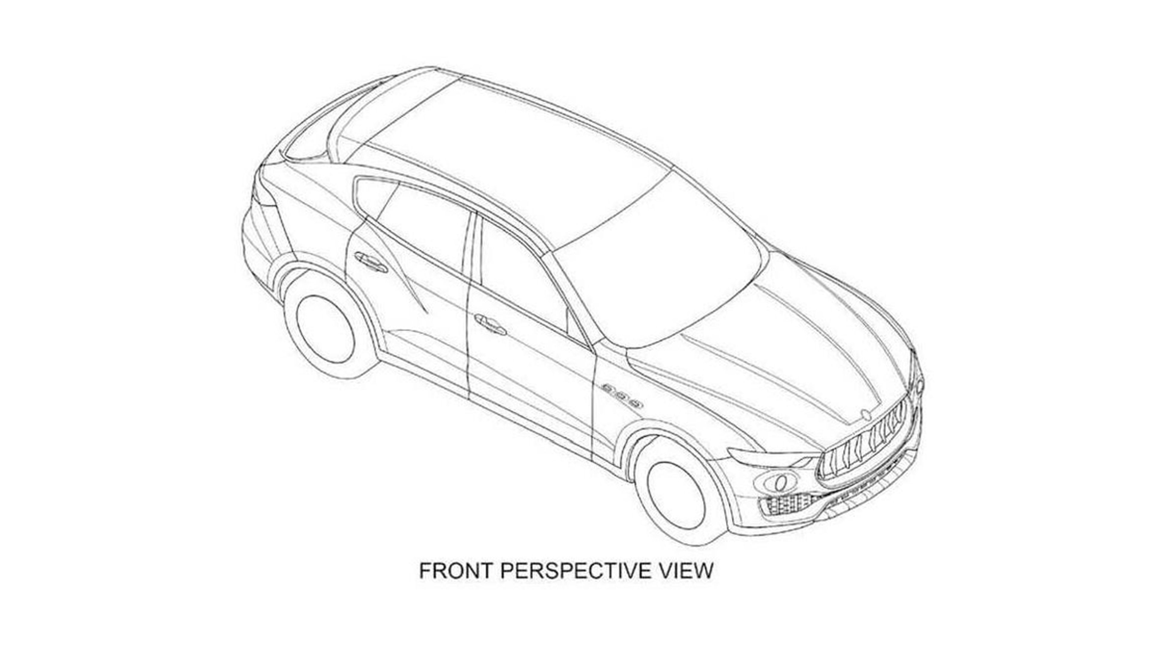 Maserati Levante perspectiva frontal