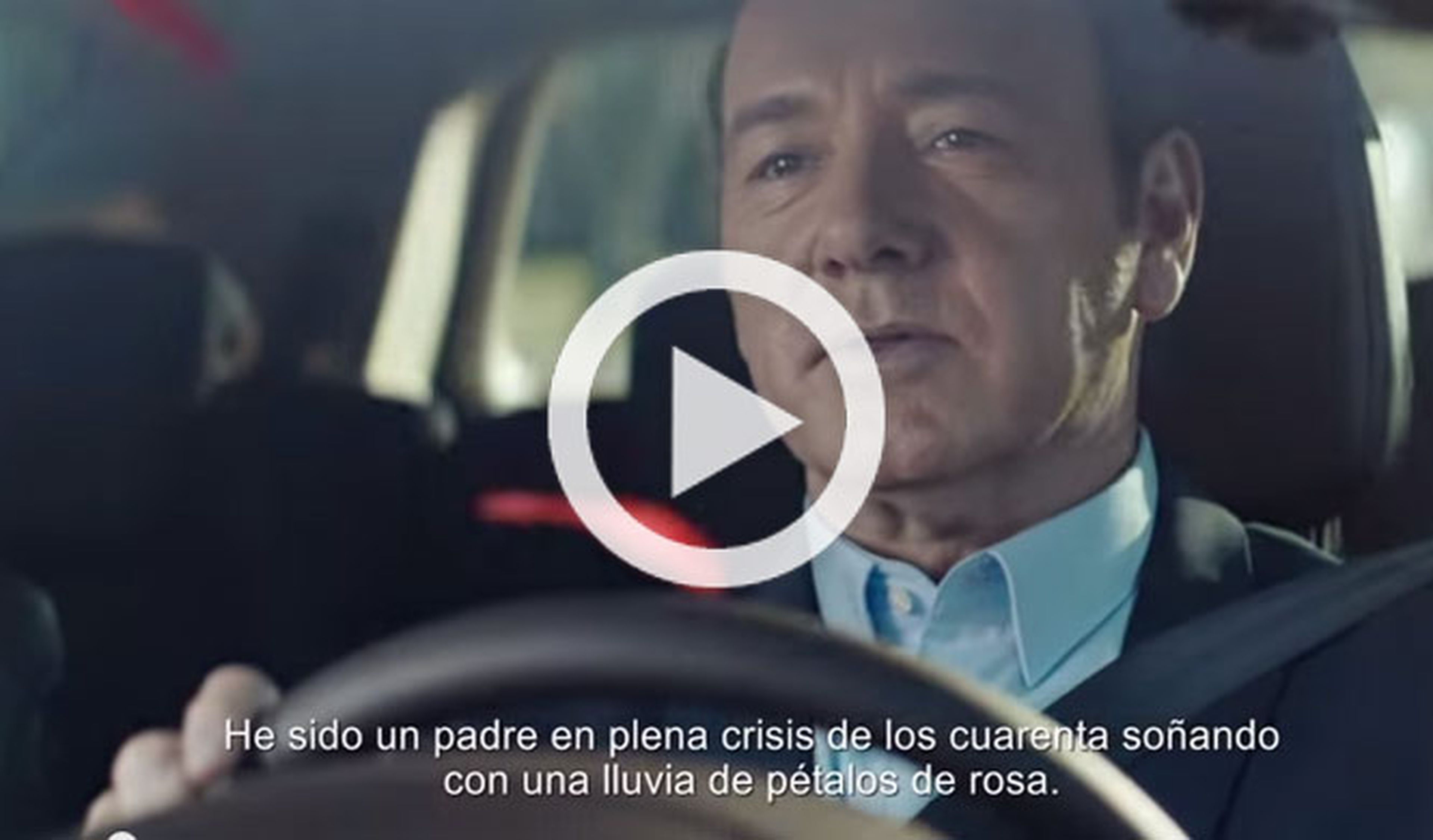Kevin Spacey, protagonista de la campaña del Renault Espace
