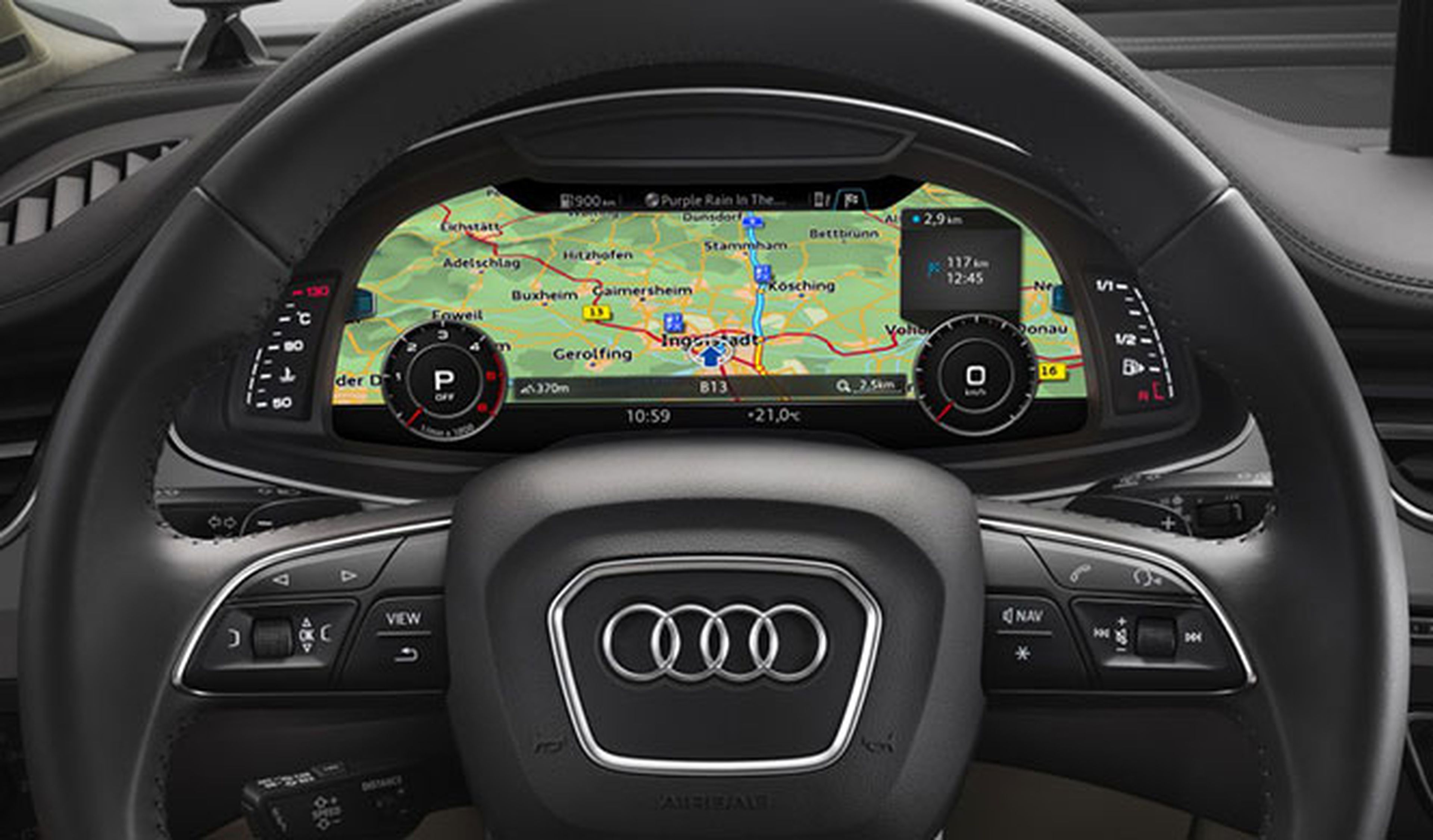 Audi utiliza mapas tridimensionales de alta resolución