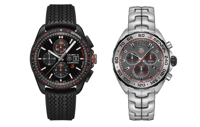 Cuatro nuevos relojes Tag Heuer dedicados a Ayrton Senna Auto