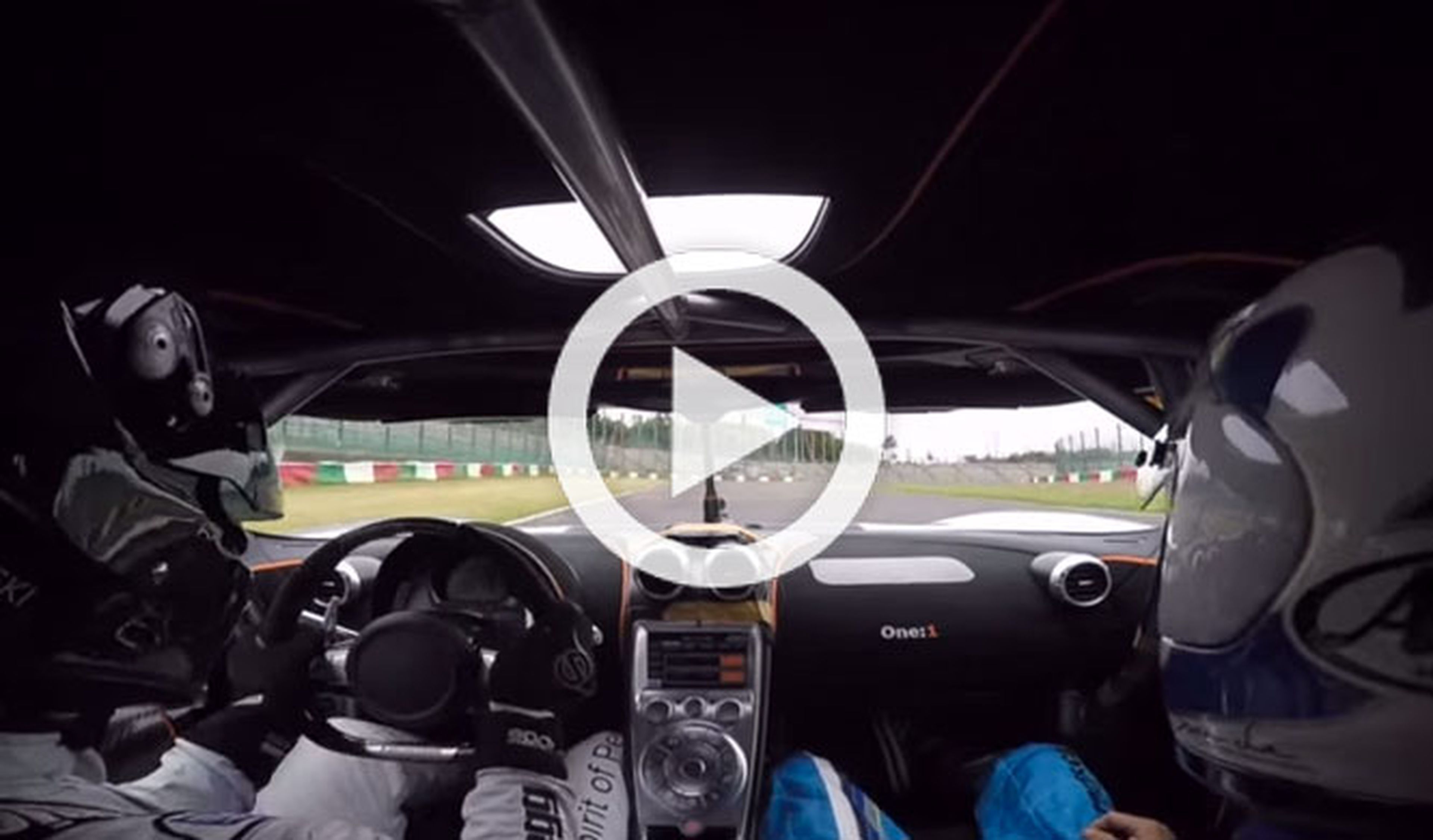 Vídeo: vuelta a Suzuka en un Koenigsegg One:1