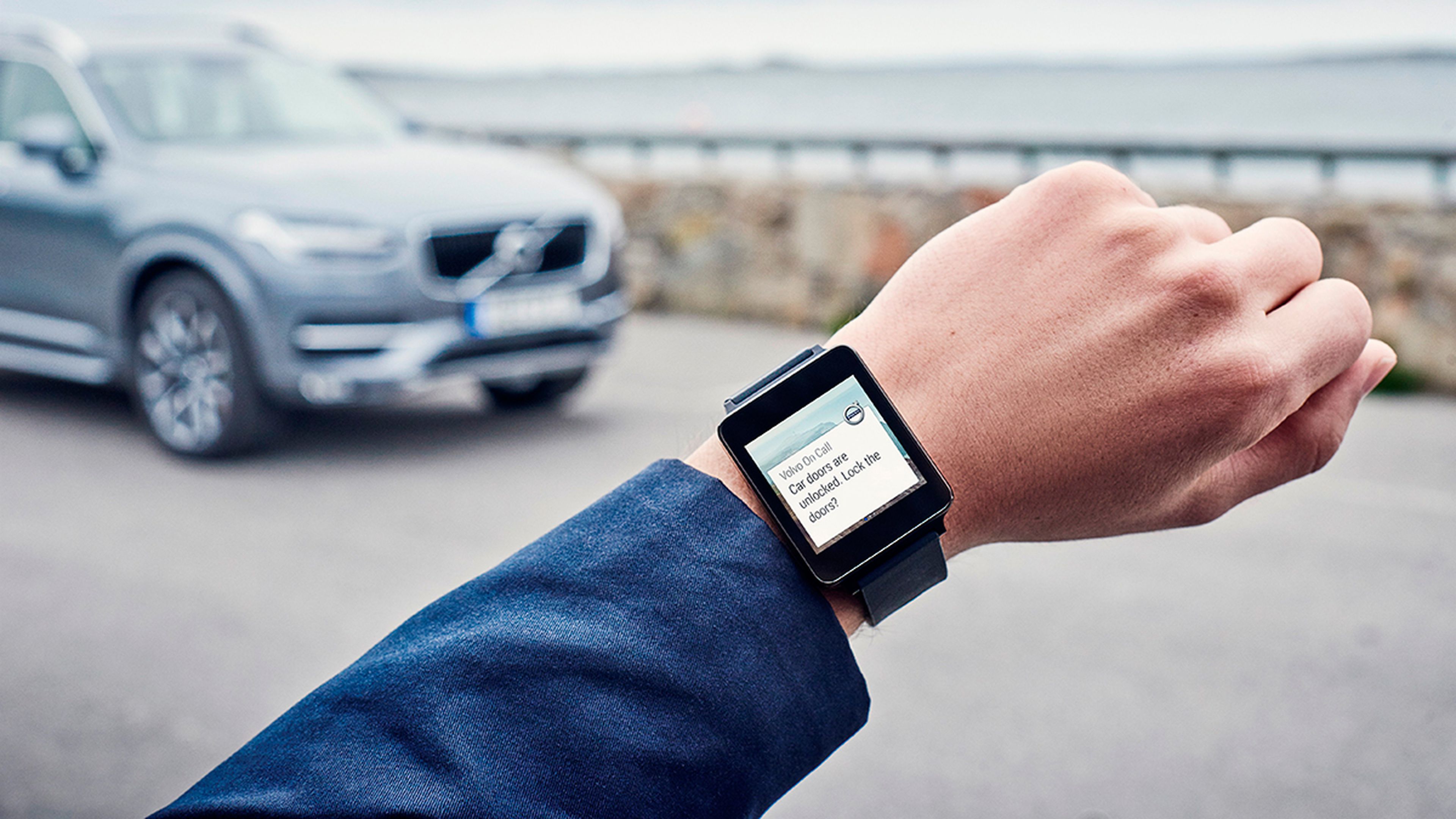 Volvo-on-Car-en-reloj-Android