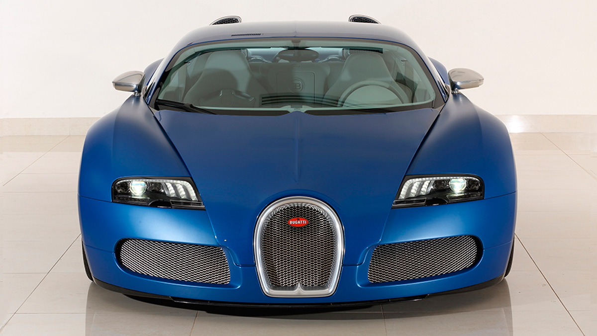 Bugatti Veyron Blue