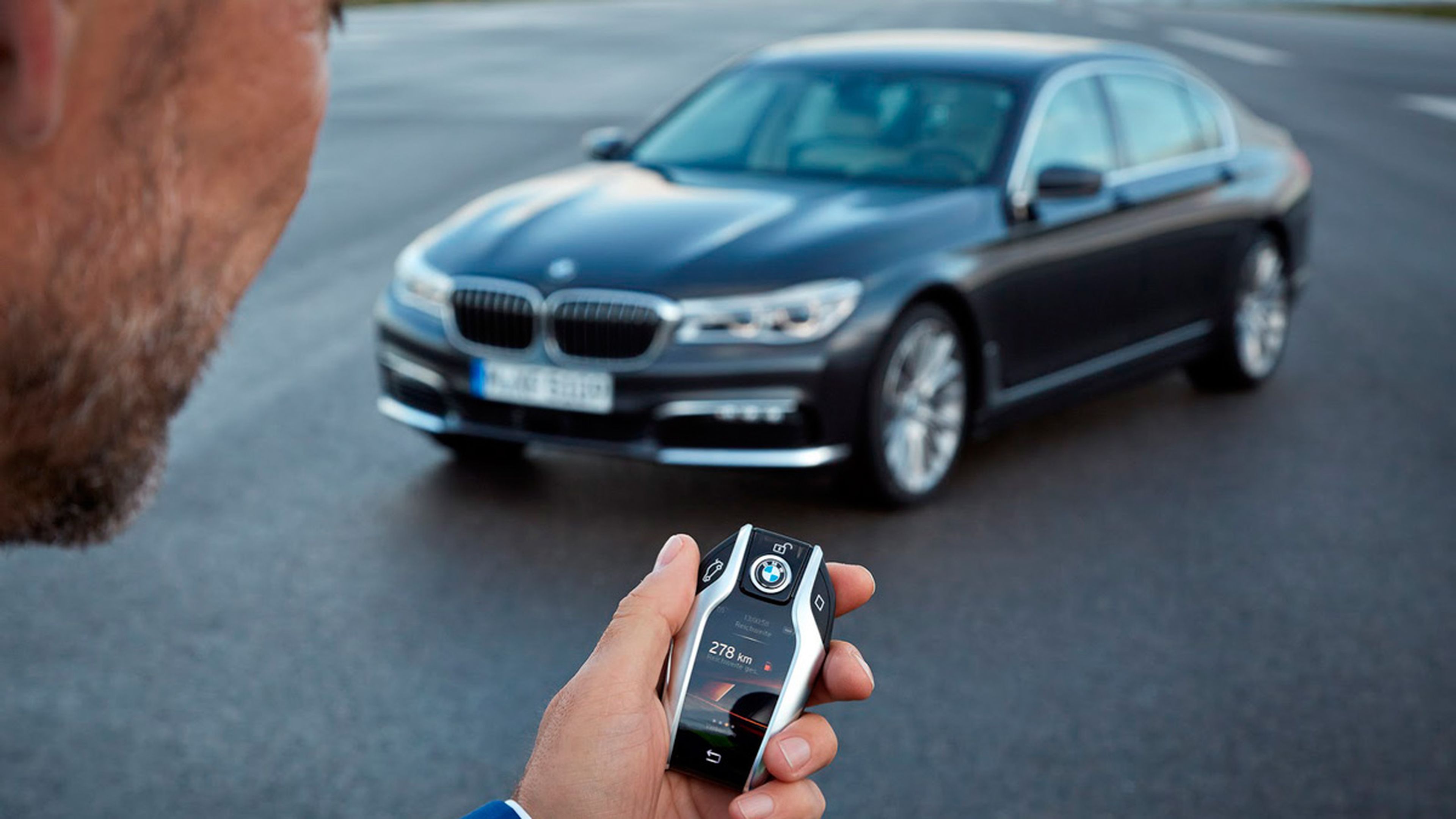 Funciones llave BMW Serie 7 2015
