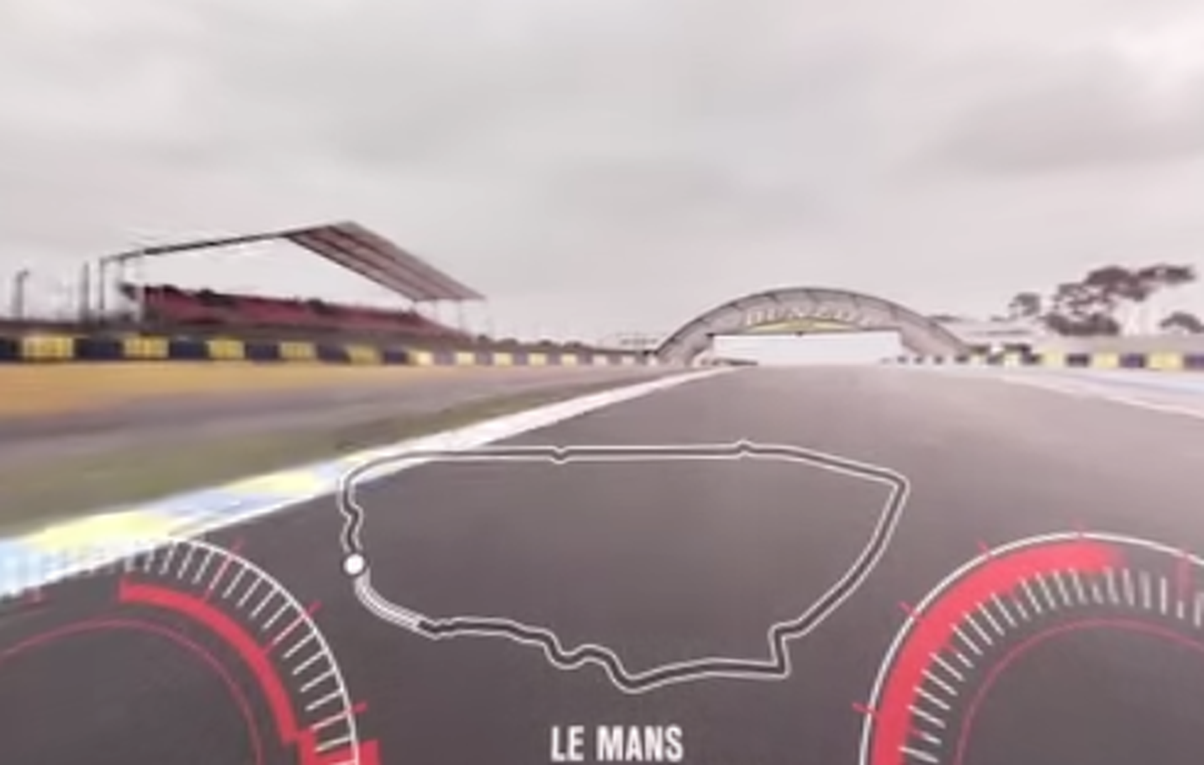 Vuelta con visión 360º del Nissan GT-R Nismo en Le Mans