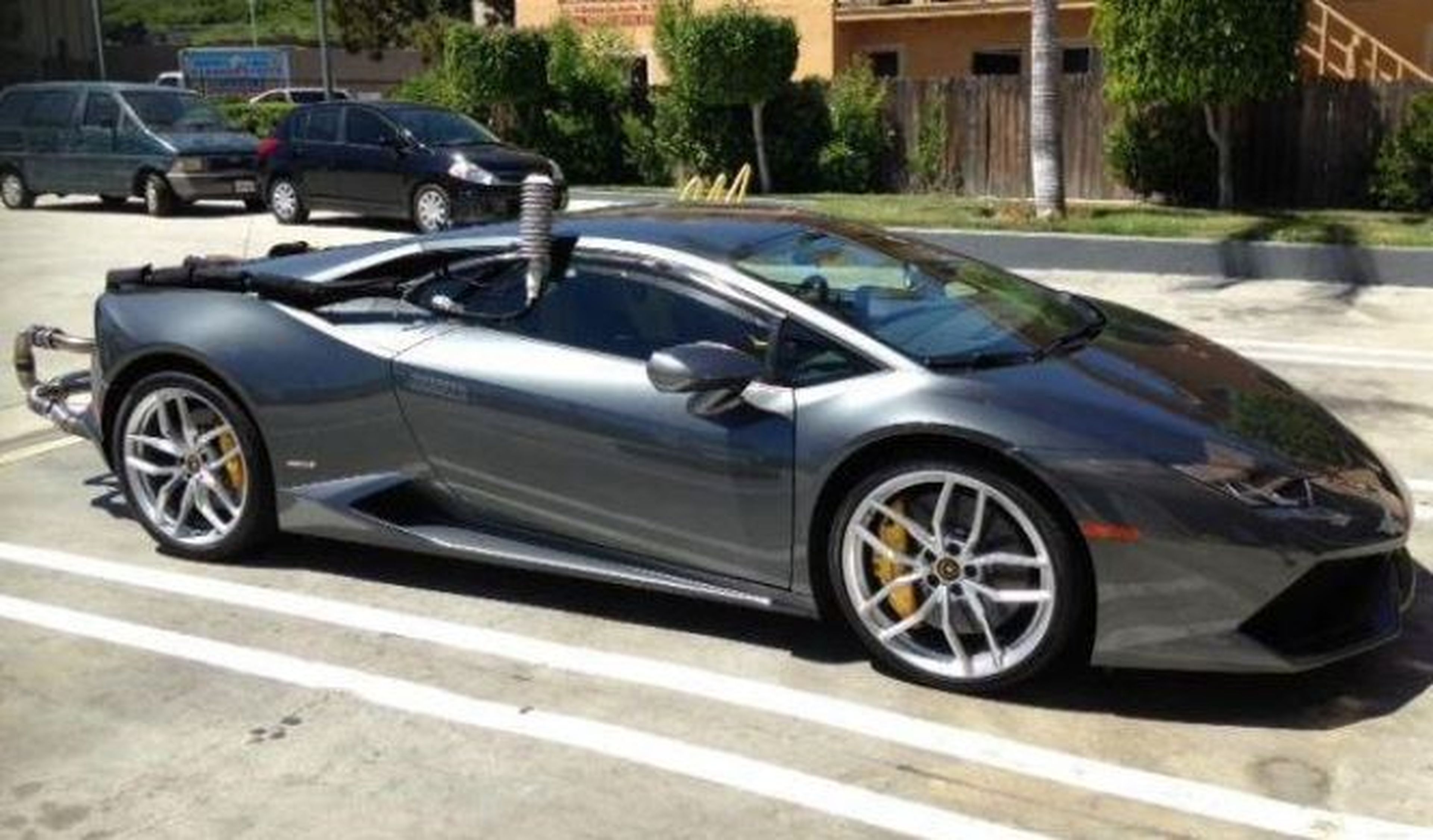 Sorprendidos con el consumo del Lamborghini Huracán