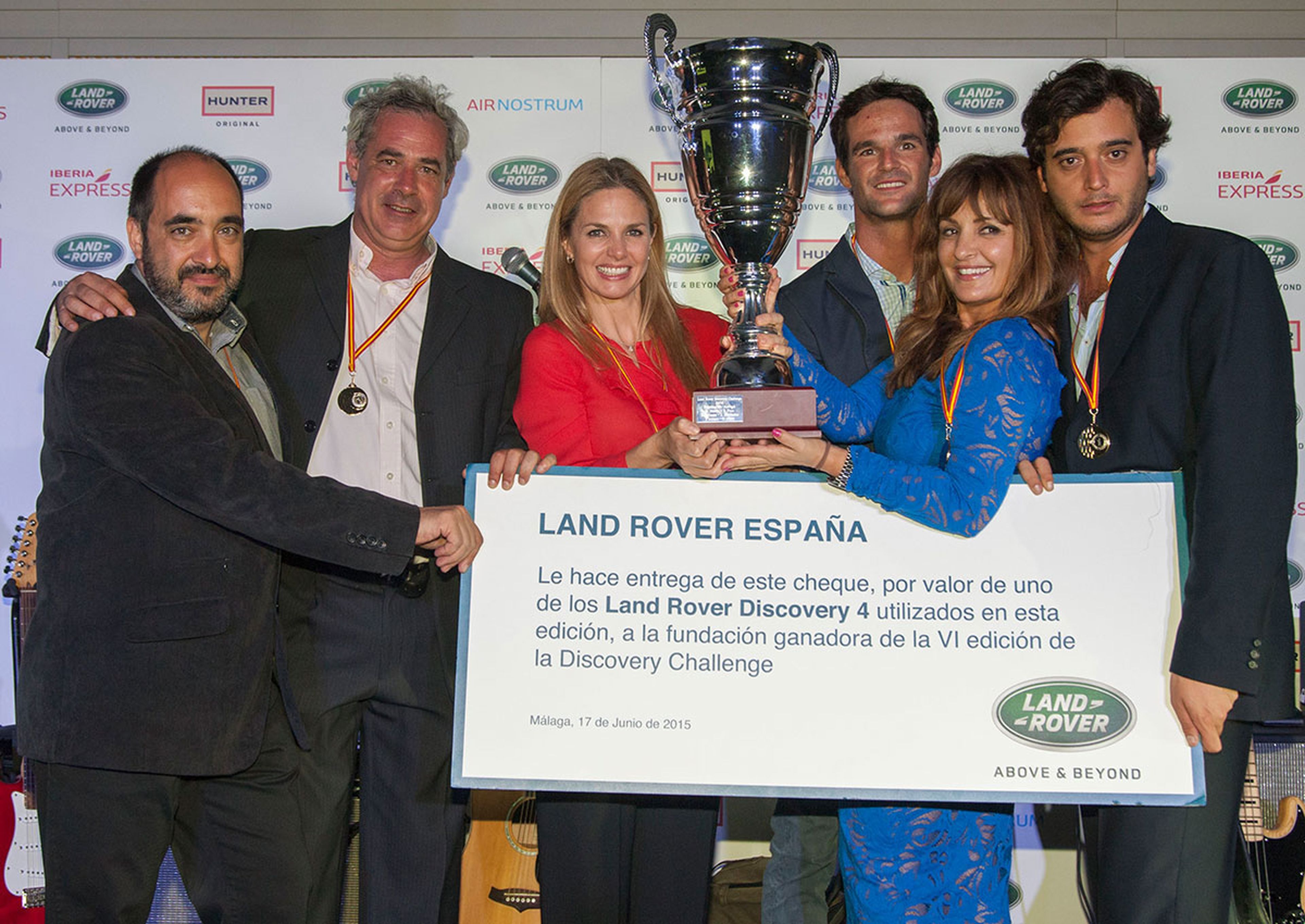 Ganadores de Land Rover Discovery Challenge 2015
