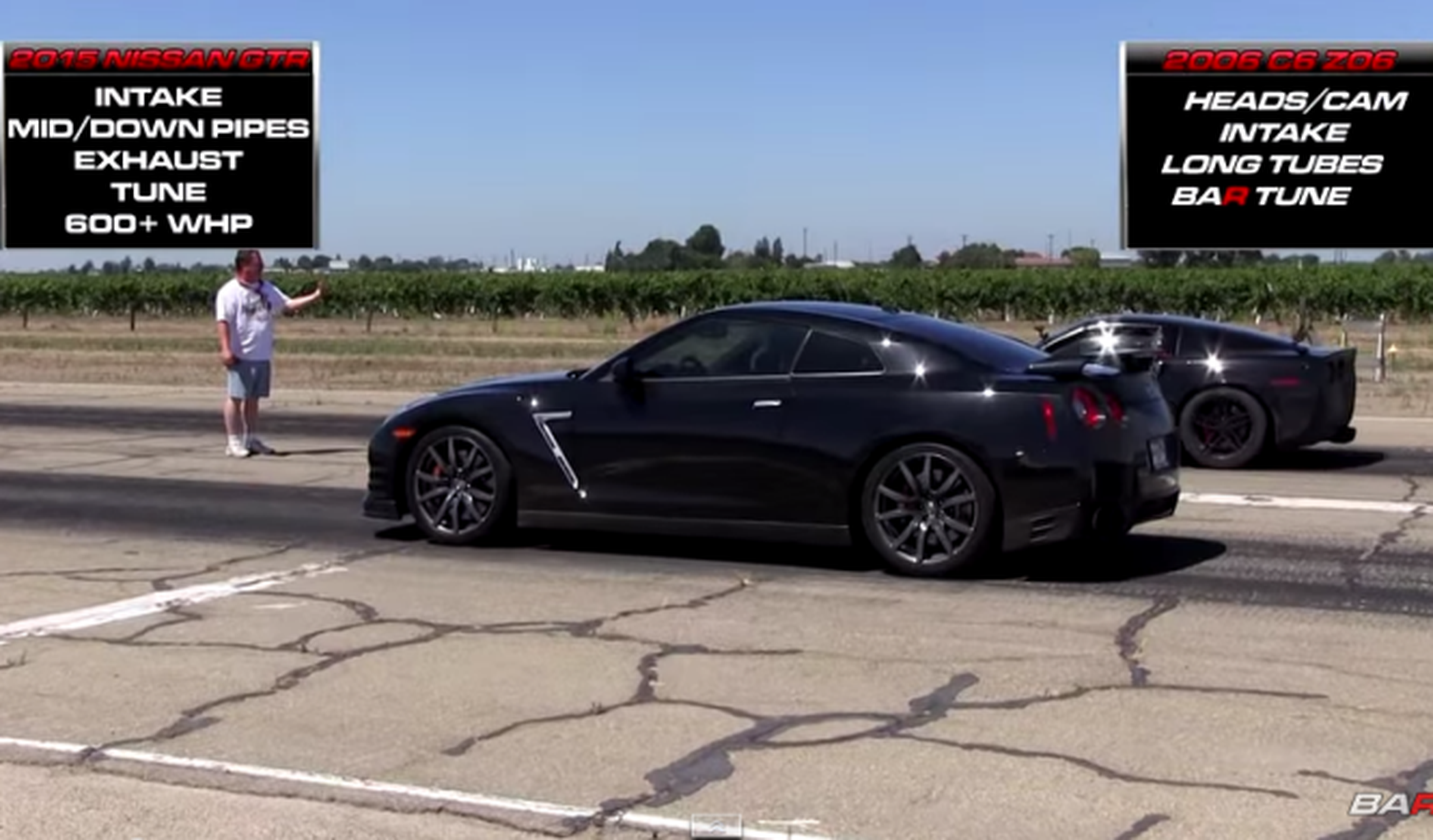 Nissan GT-R vs. Corvette Z06, ¿quién gana?