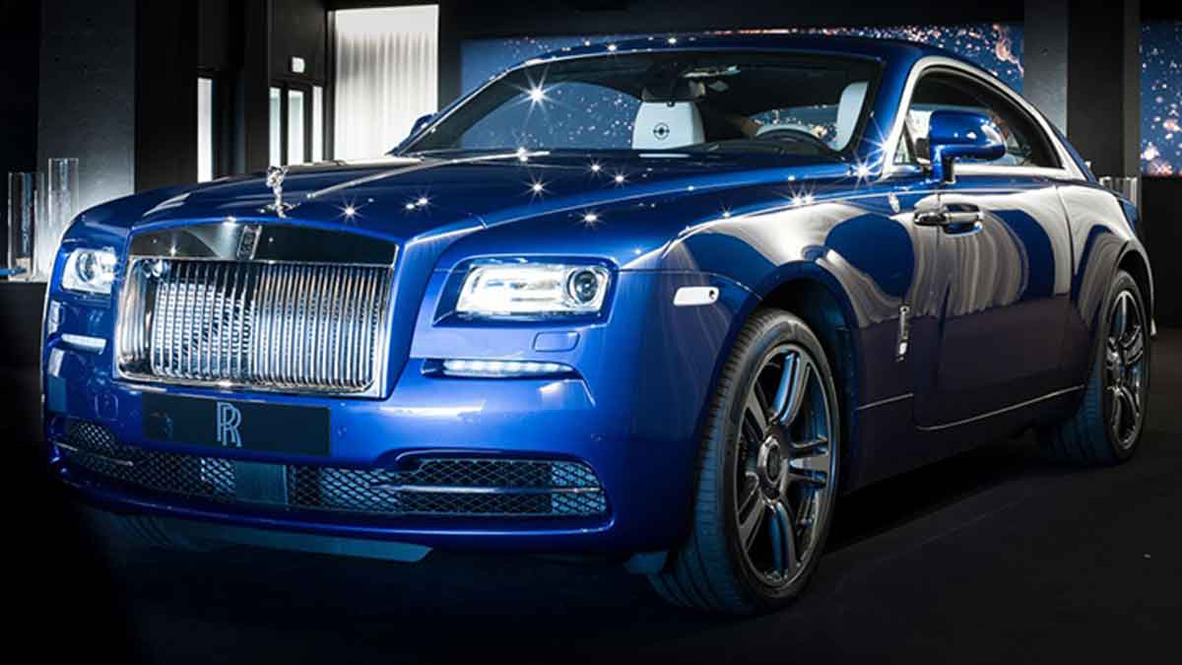 Rolls Royce Porto Cervo Wraith tres cuartos delanteros
