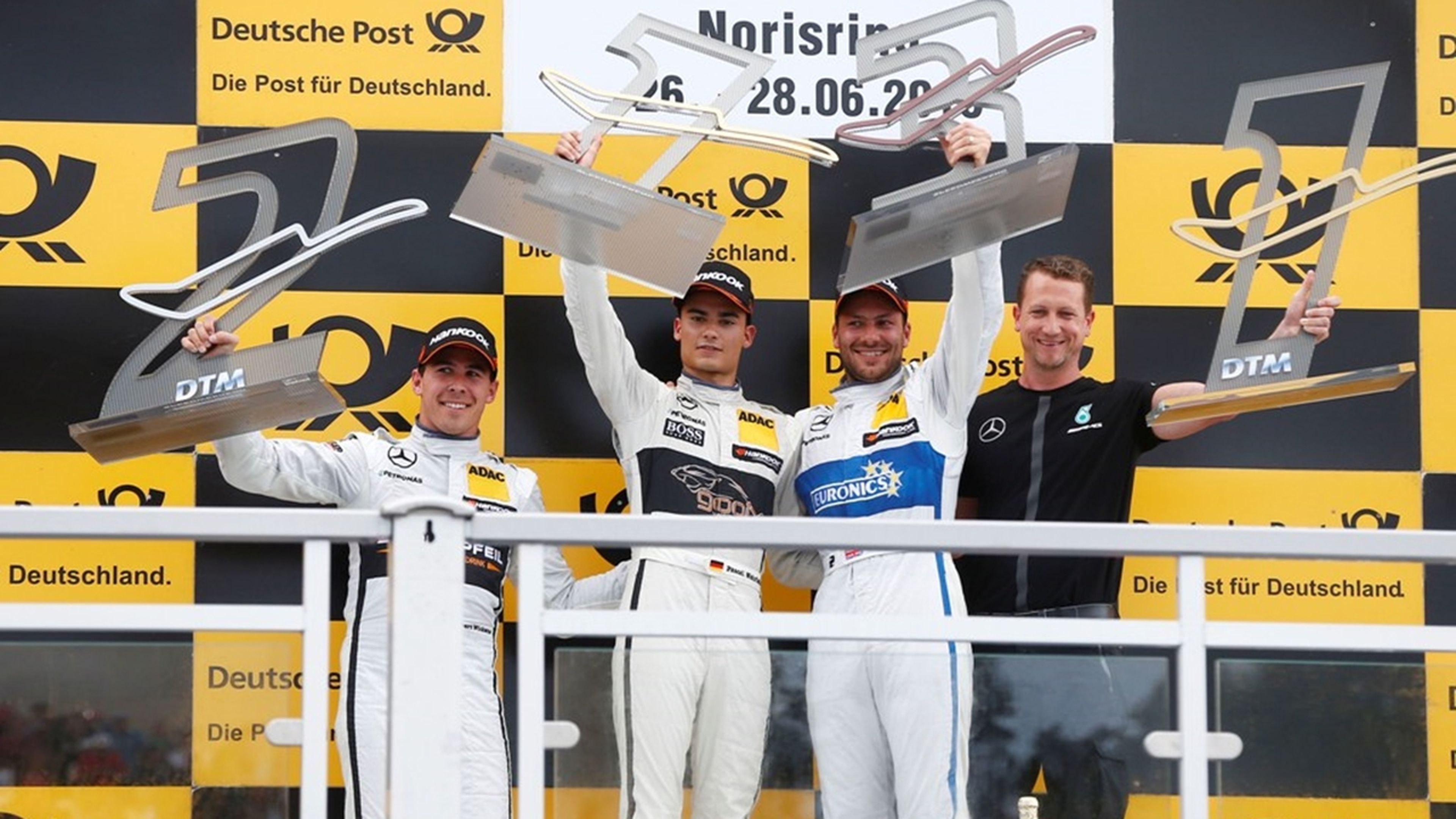 DTM 2015,Norisring: Wehrlein lidera el póquer de Mercedes