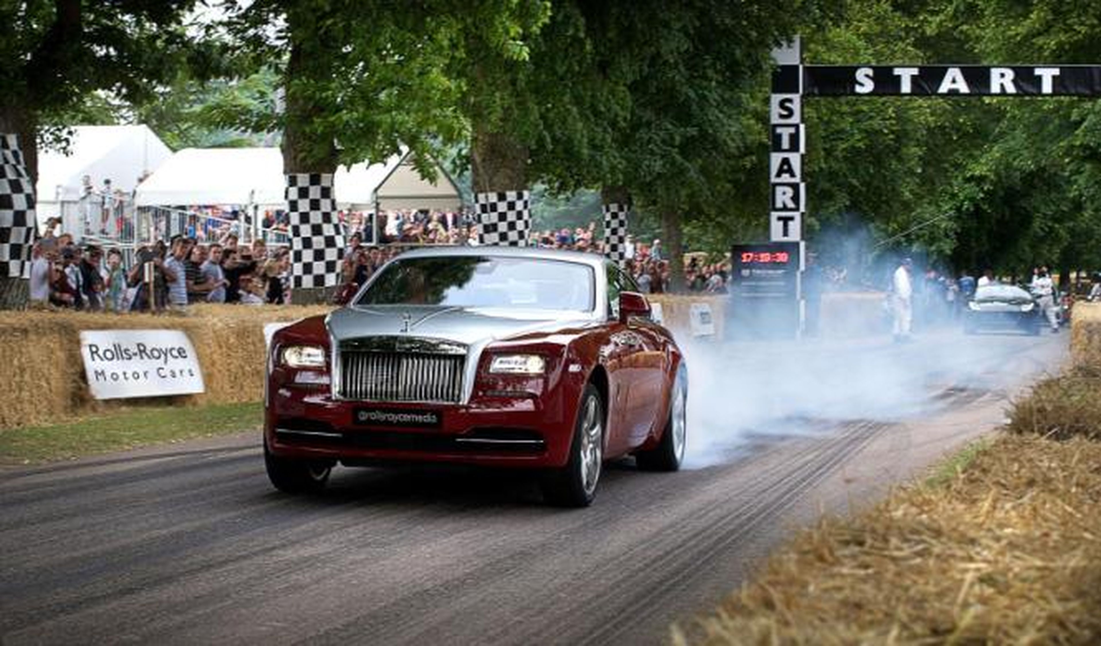El Rolls-Royce Wraith es más rápido que el 918 Spyder