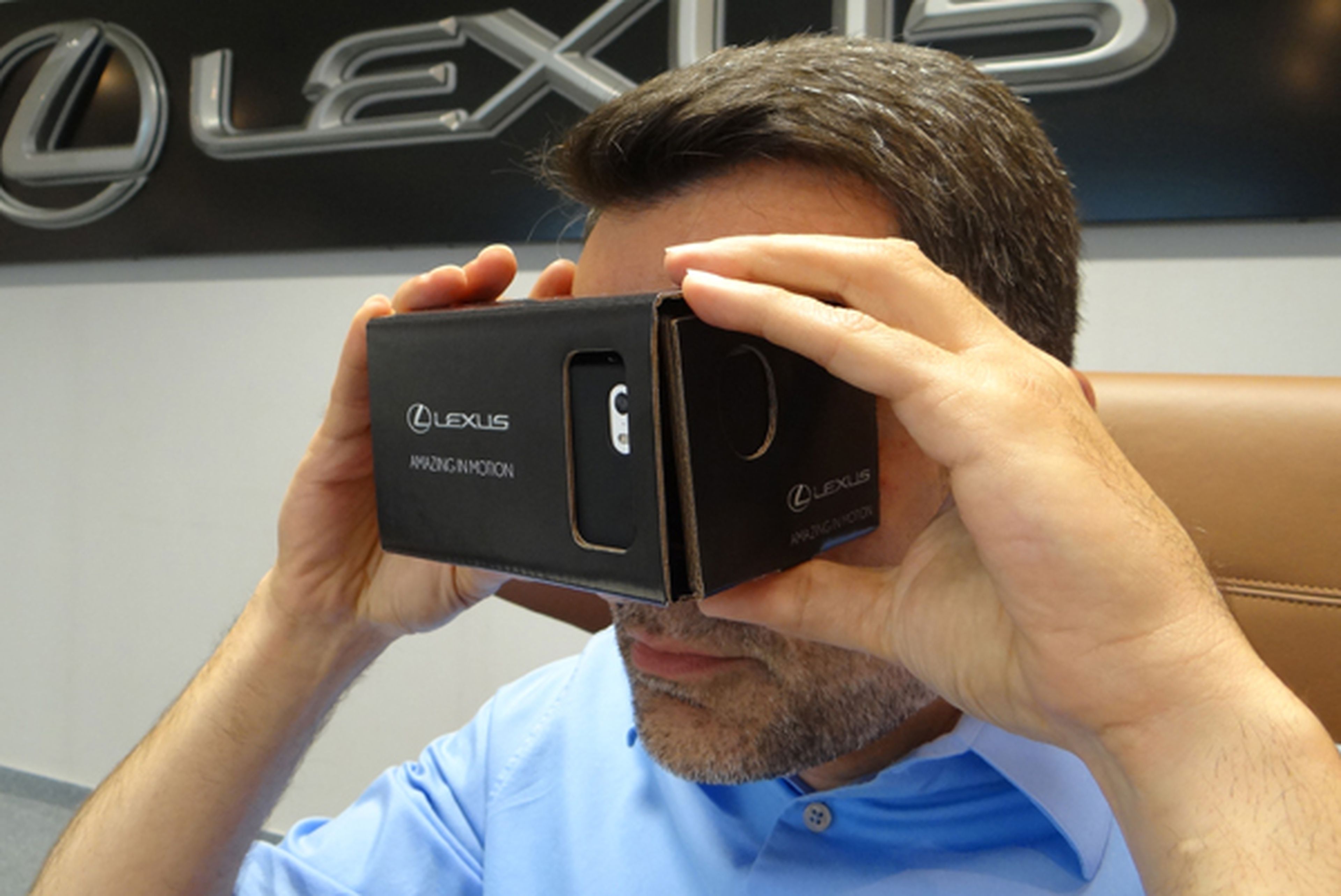 lexus rc f realidad virtual