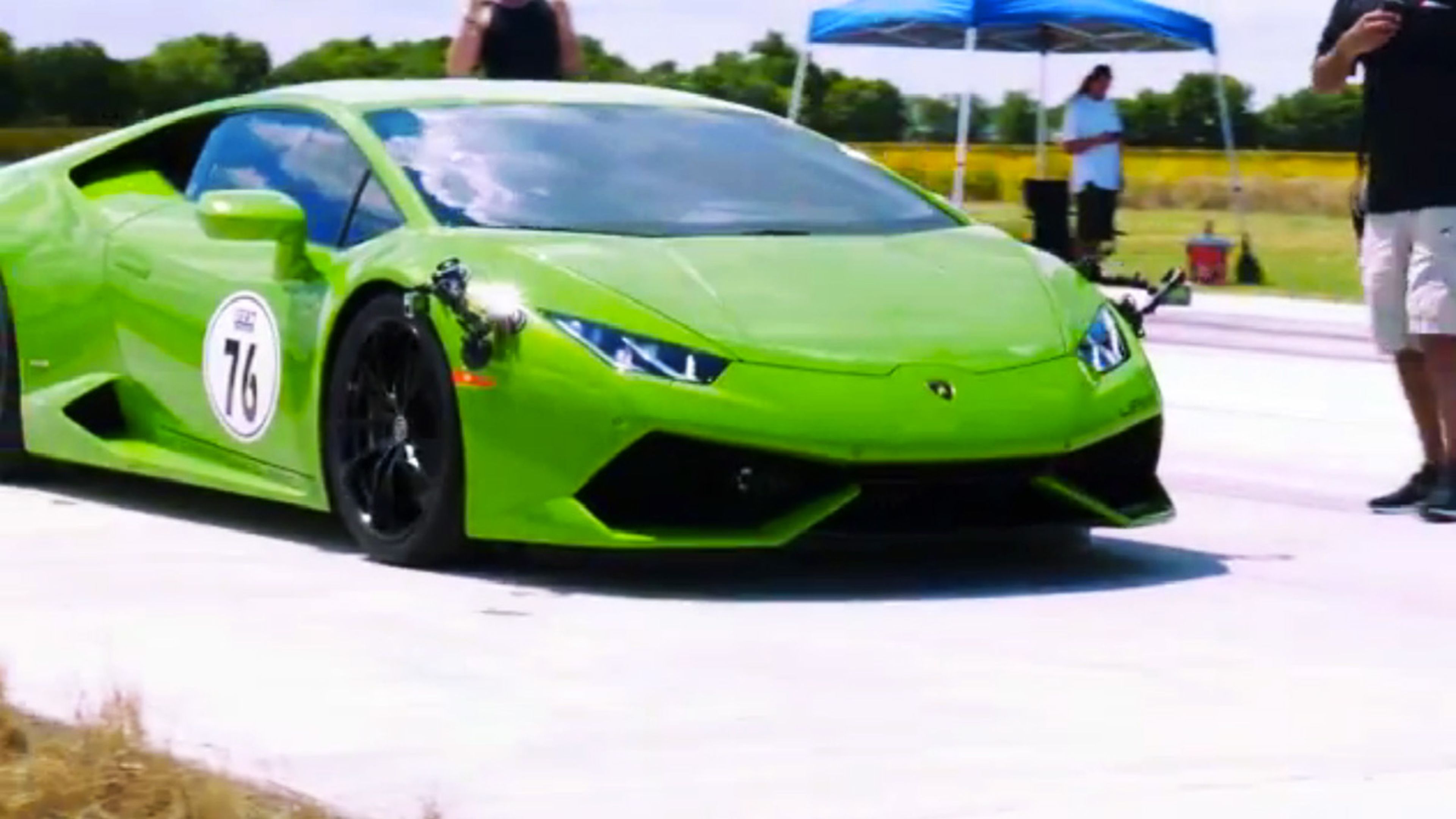Así se las gasta el primer Lamborghini Huracán 'twin-turbo'