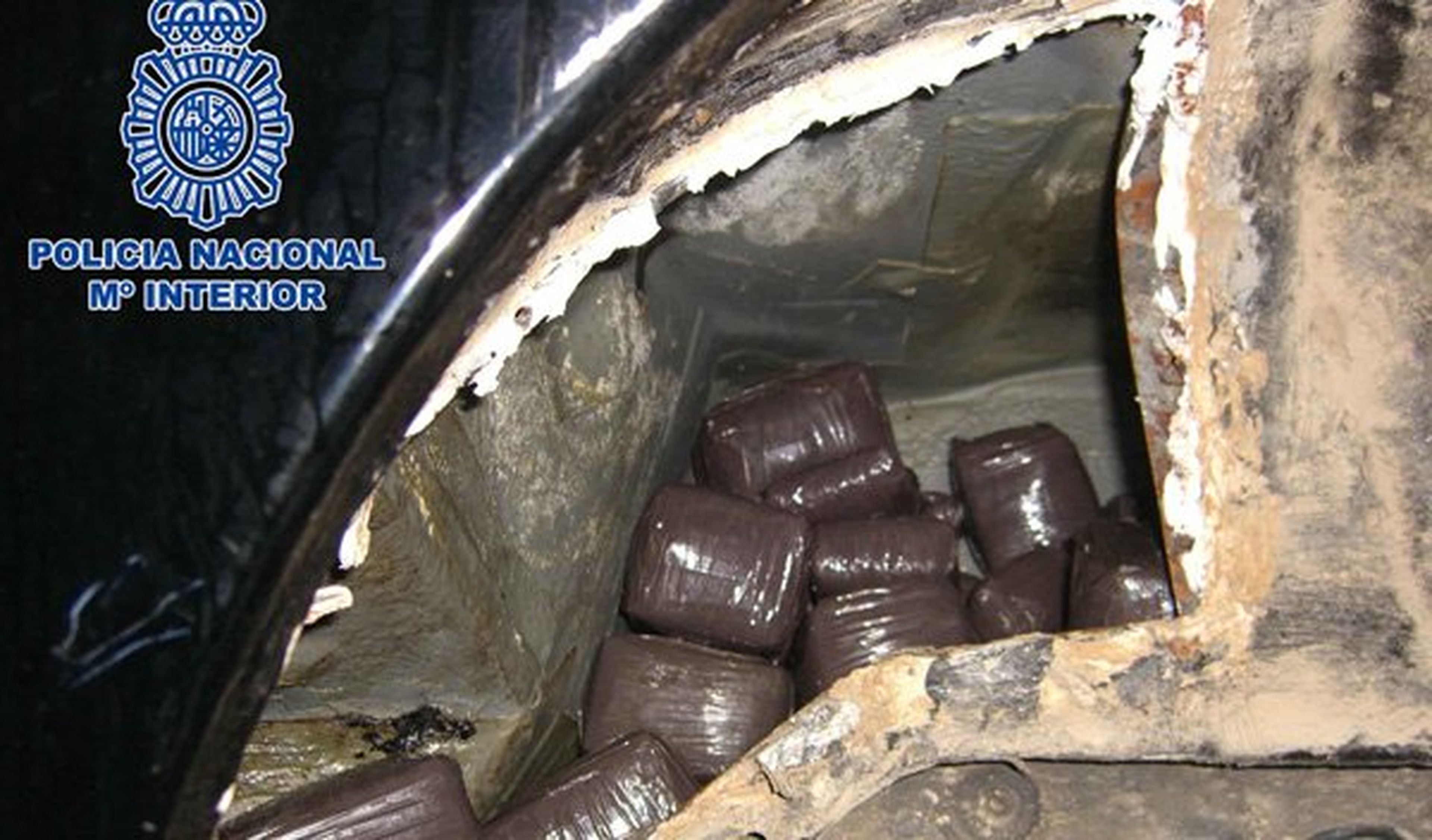 La Guardia Civil descubre un coche con 900 kilos de hachís