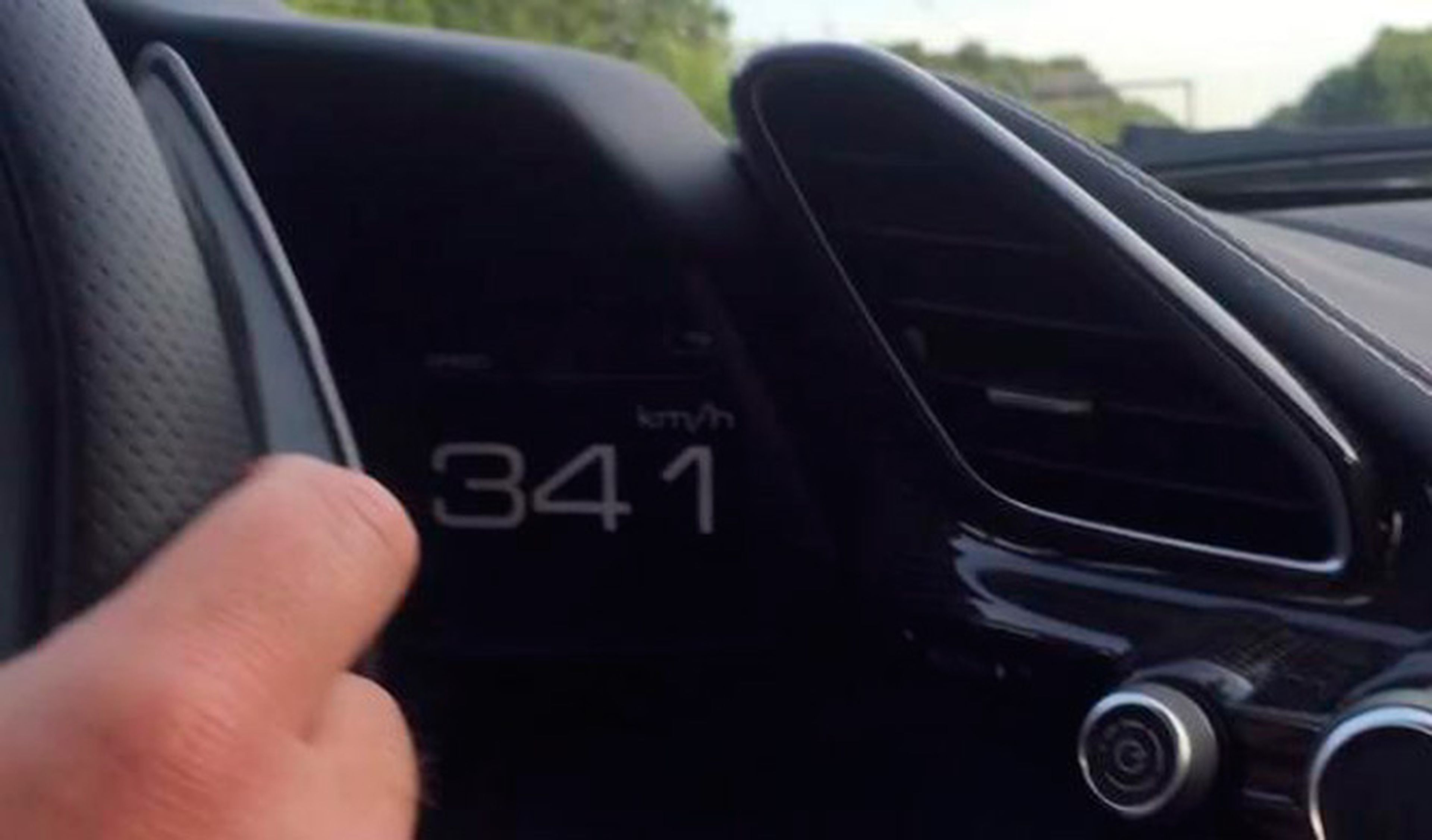 Vídeo: el Ferrari 488 GTB, a 341 km/h por la Autobahn