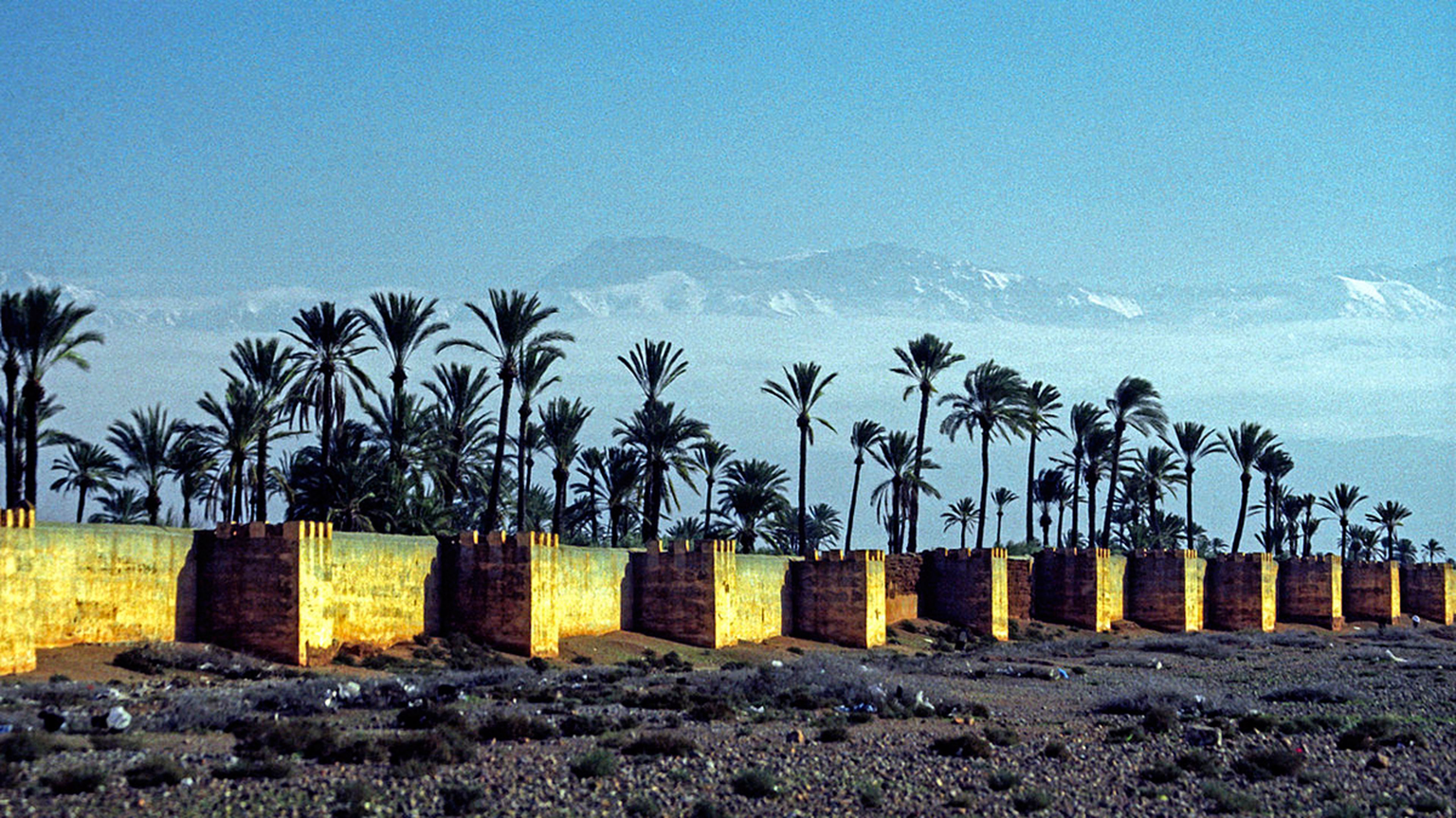 Jardines Agdal, en Marrakech