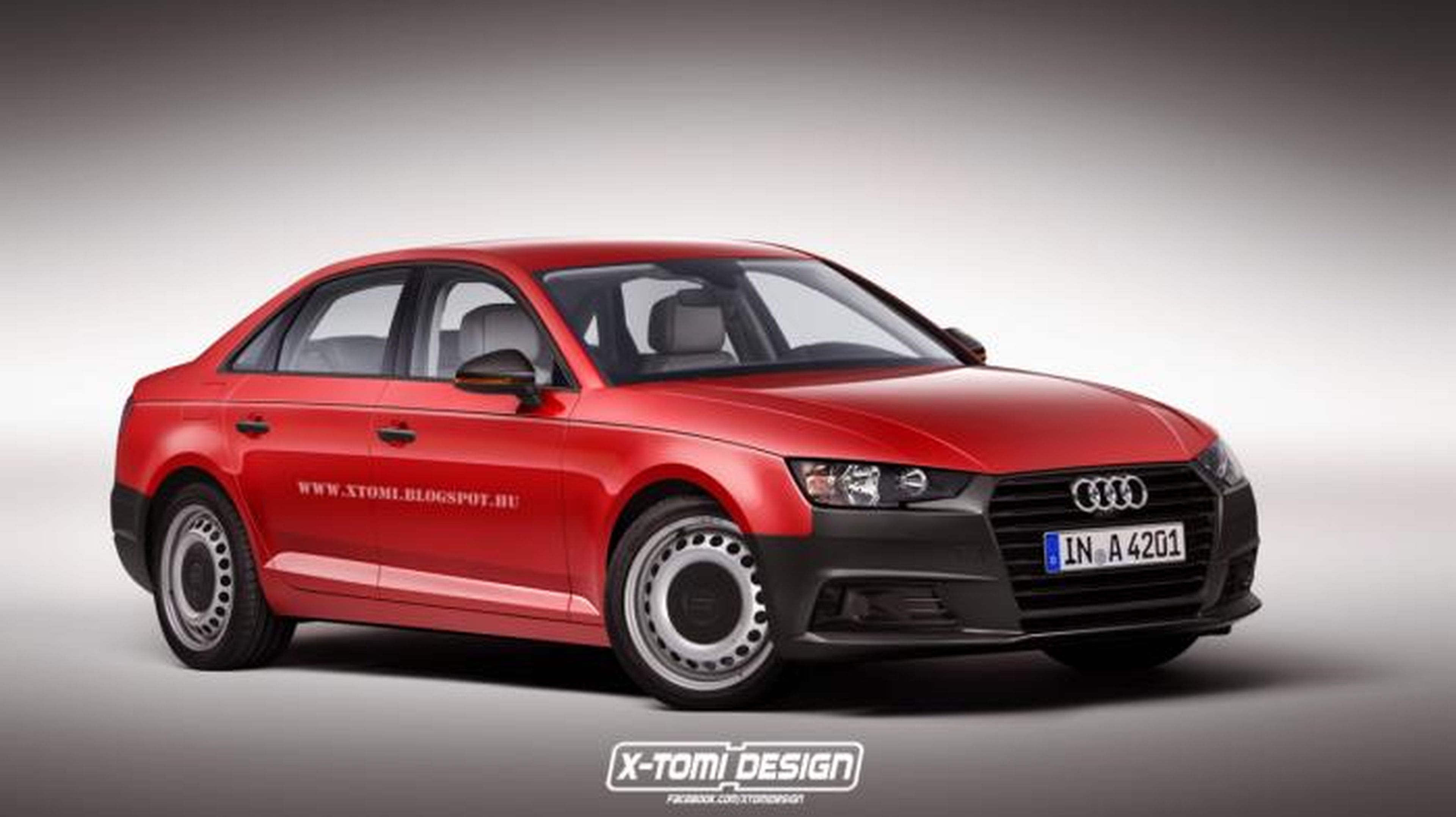 El acceso a gama del Audi A4 B9: ¿sería así?