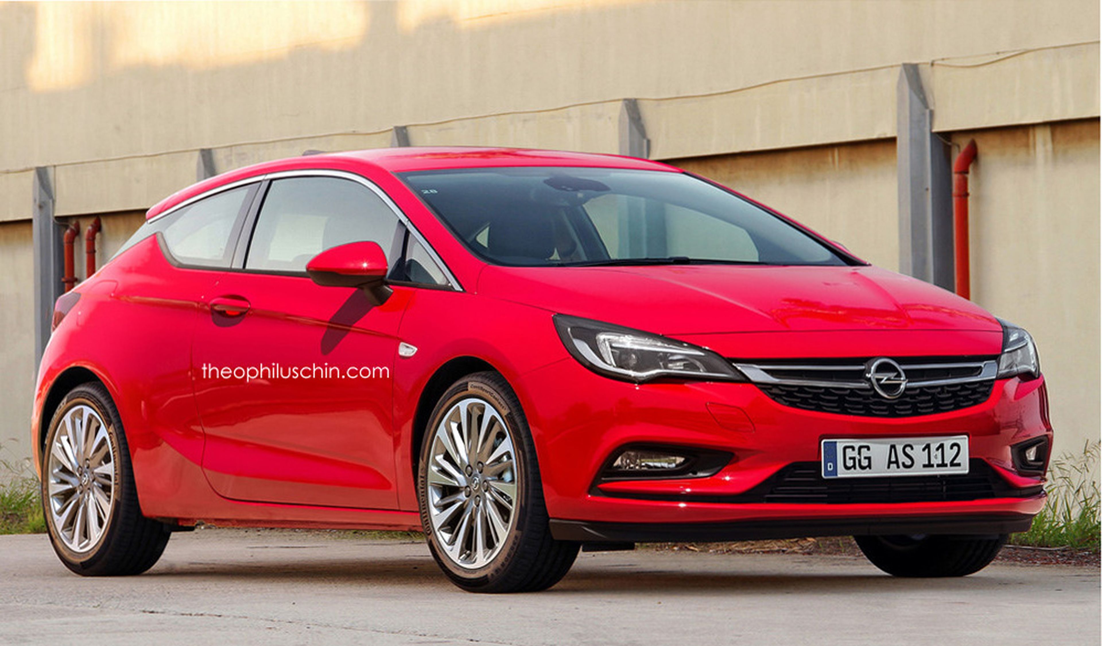 Opel Astra GTC 2016, cada vez más cerca