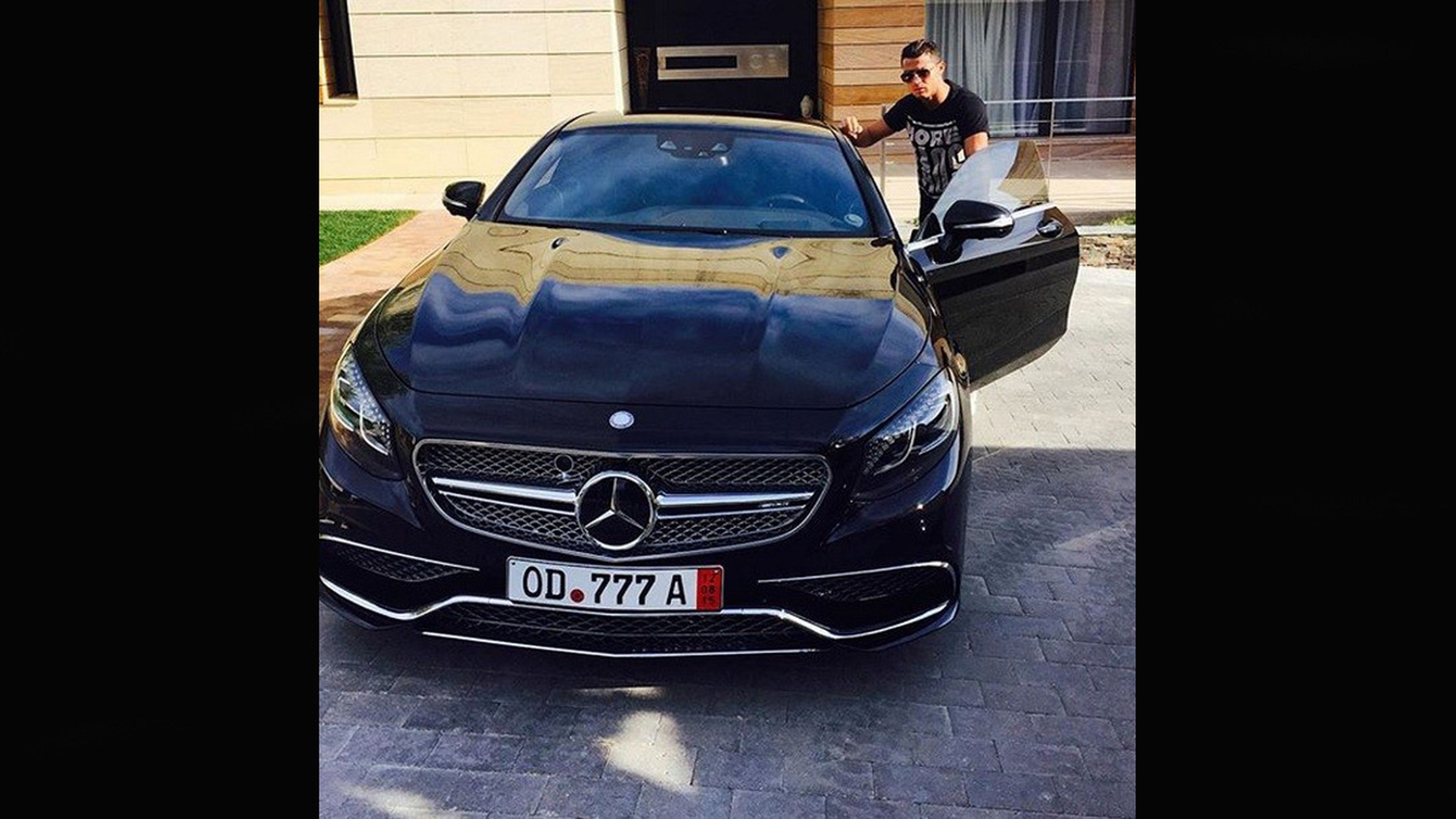Cristiano Ronaldo estrena coche: Mercedes S 65 AMG Coupé