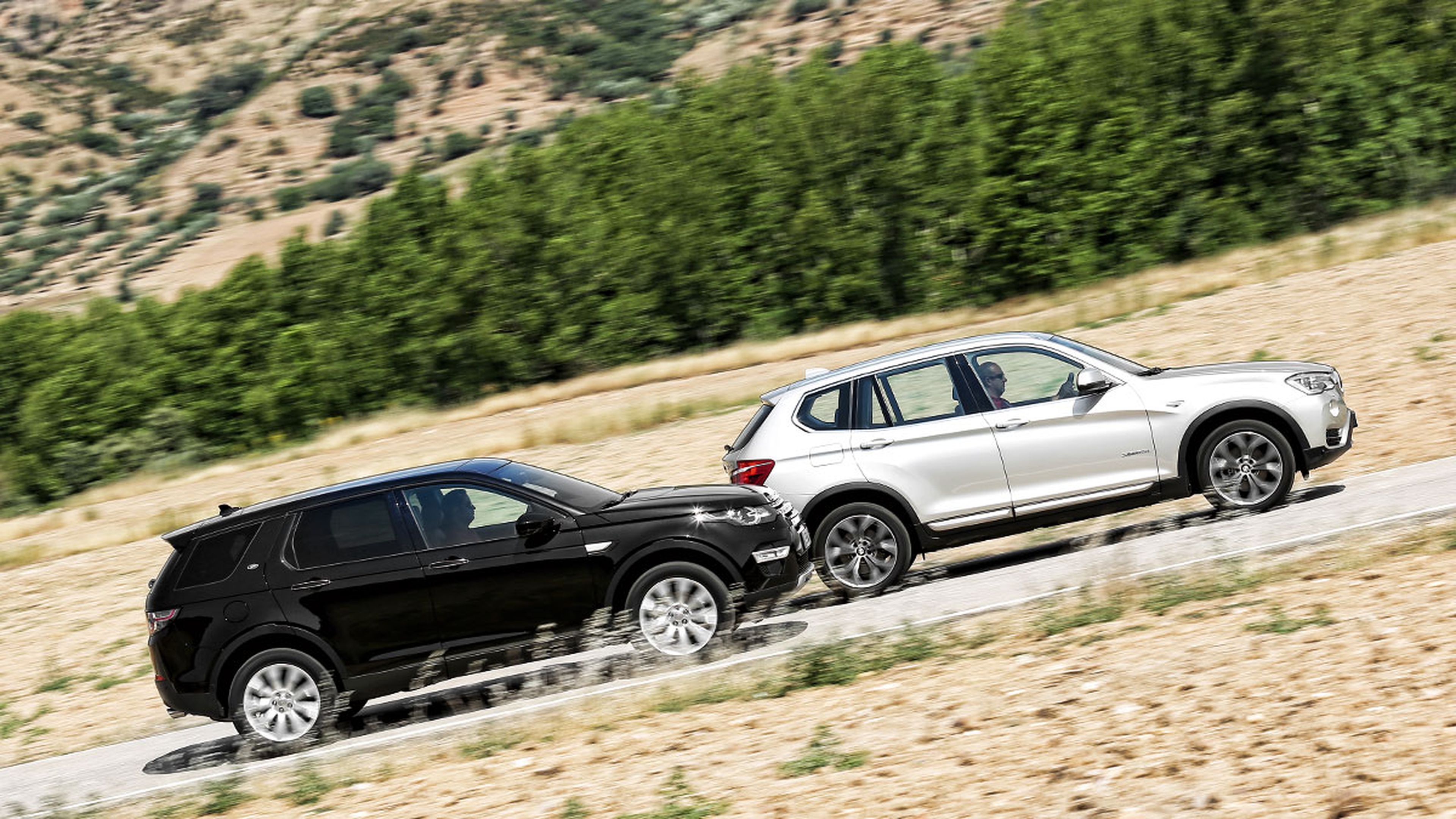 comparativa bmw x3 land rover discovery sport