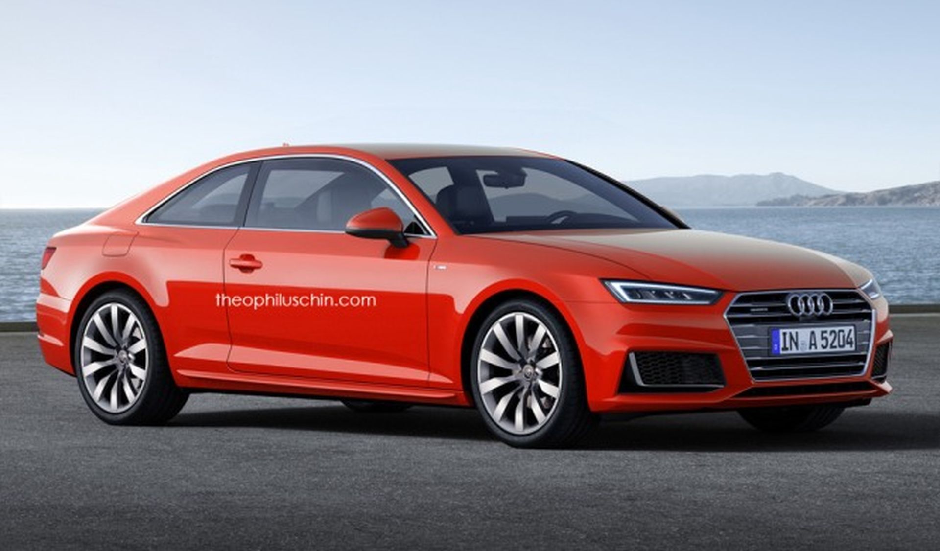 Audi A5 2017 Theophilus Chin frontal