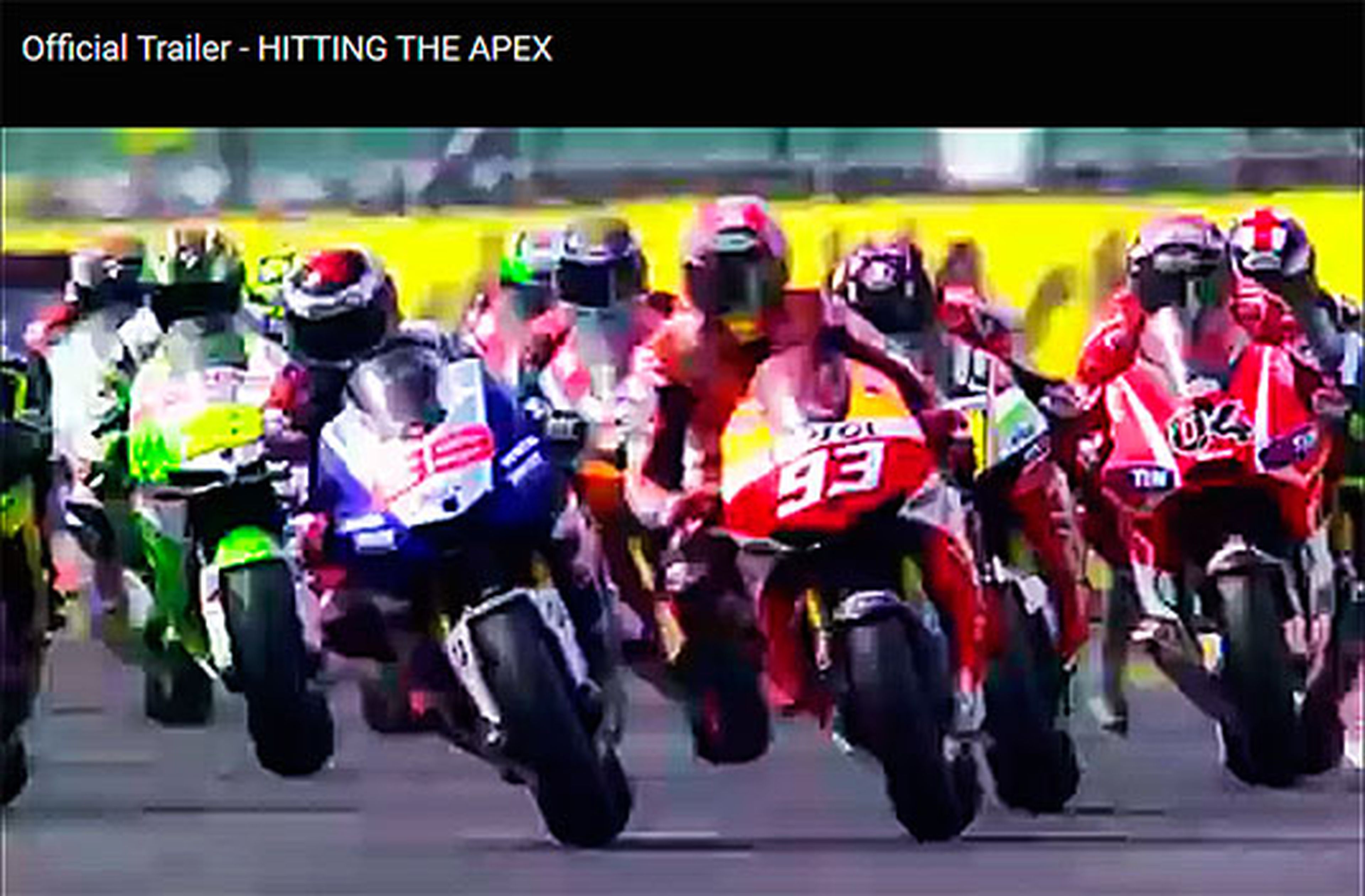 'Hitting the Apex', la película de MotoGP con Brad Pitt