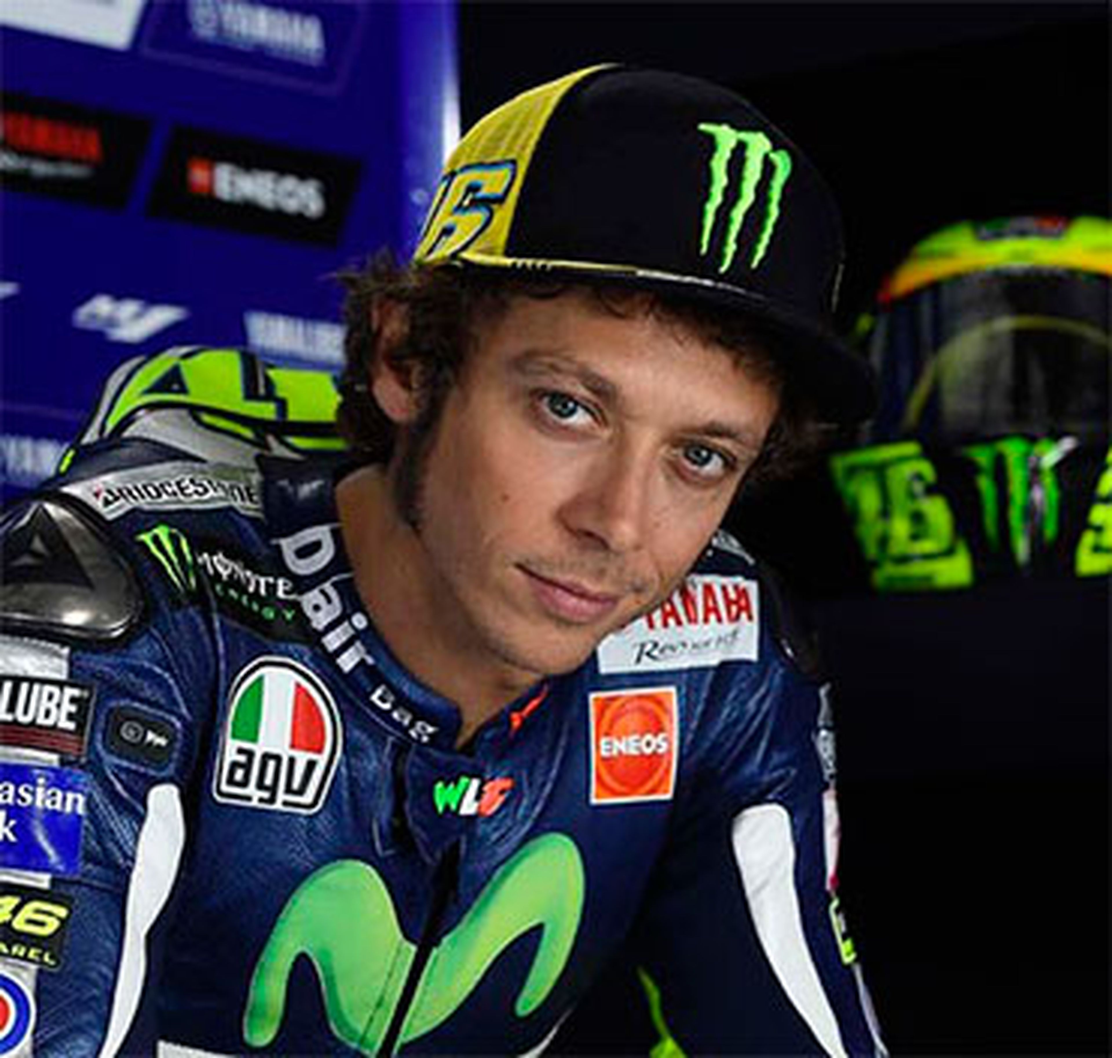 Rossi: Garriga "llevaba el 'comecocos' en el casco"