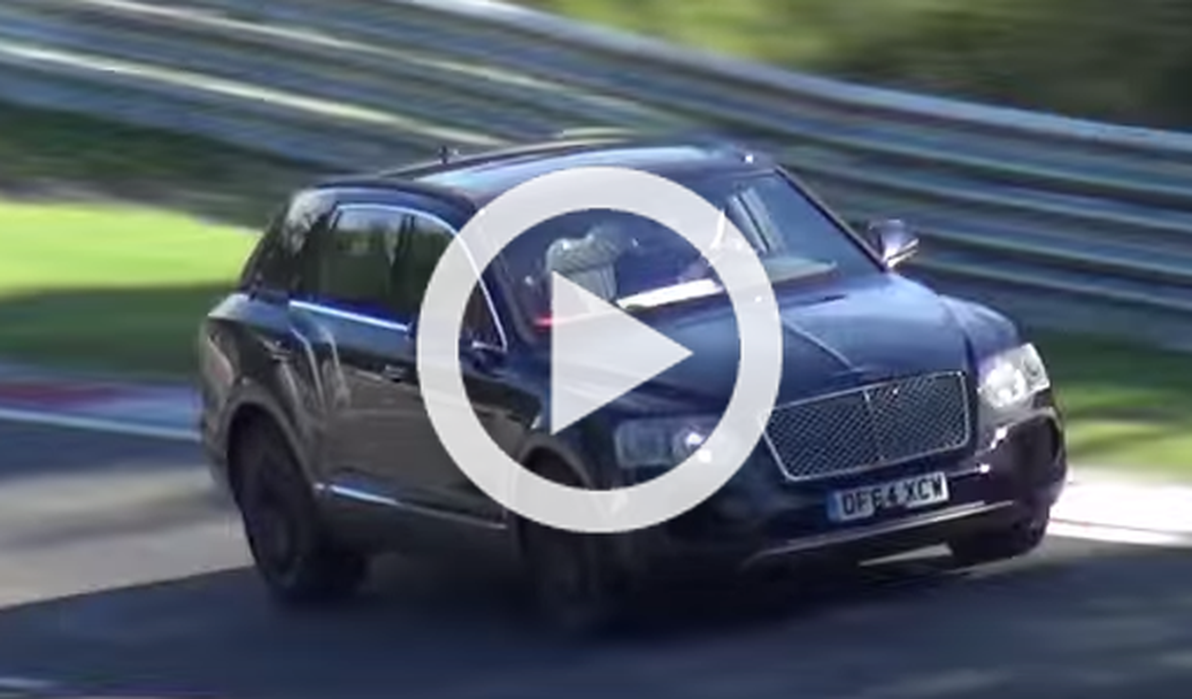 Primera 'pillada' del Bentley Bentayga Speed en movimiento