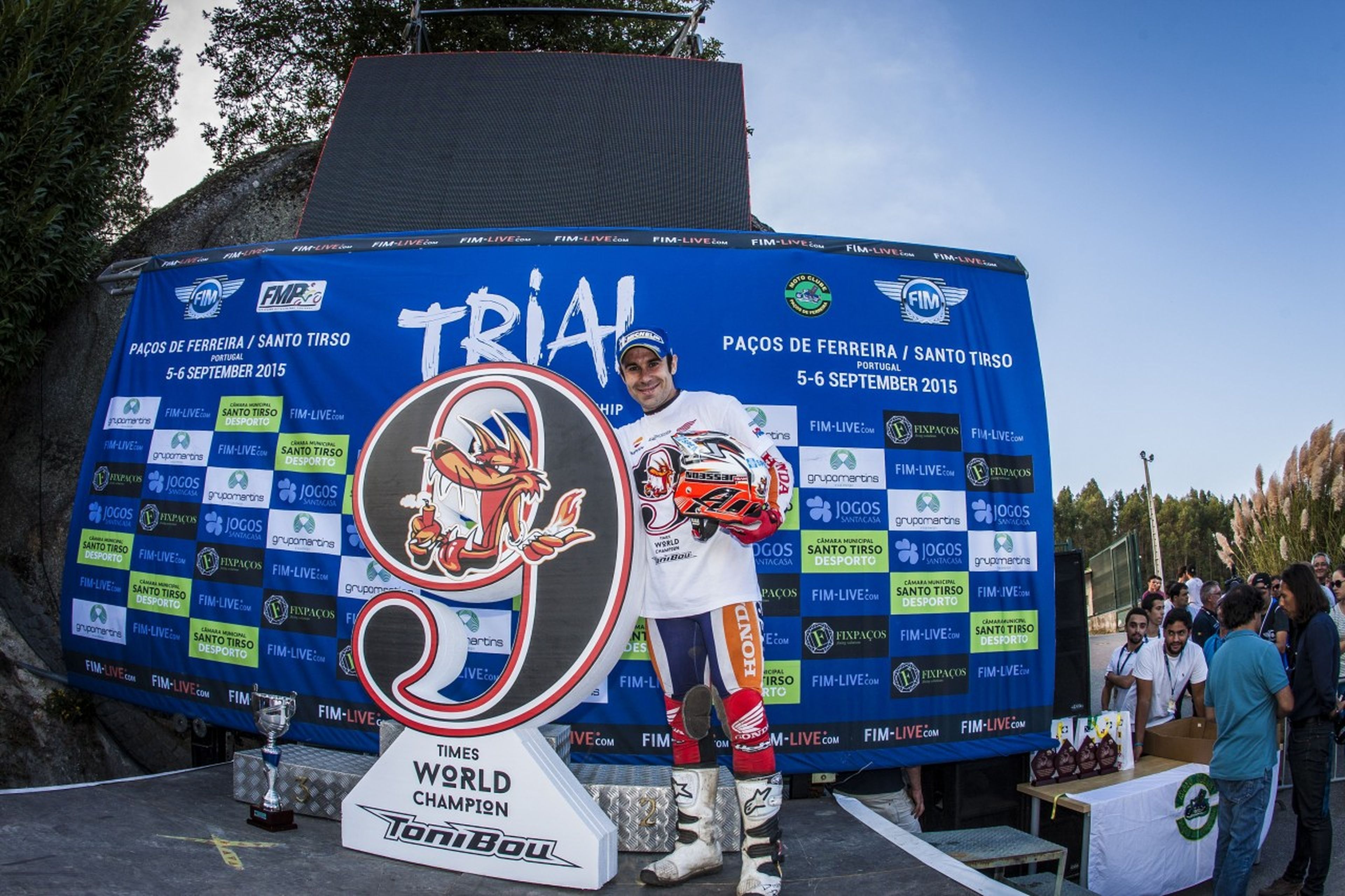 Toni Bou logra su 9º título de Campeón del Mundo de Trial